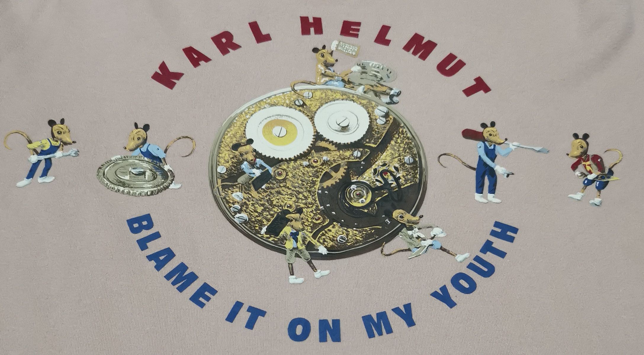 Japanese Brand × Karl Helmut × Vintage Vintage Karl Helmut Printed Tees Size US M / EU 48-50 / 2 - 3 Thumbnail
