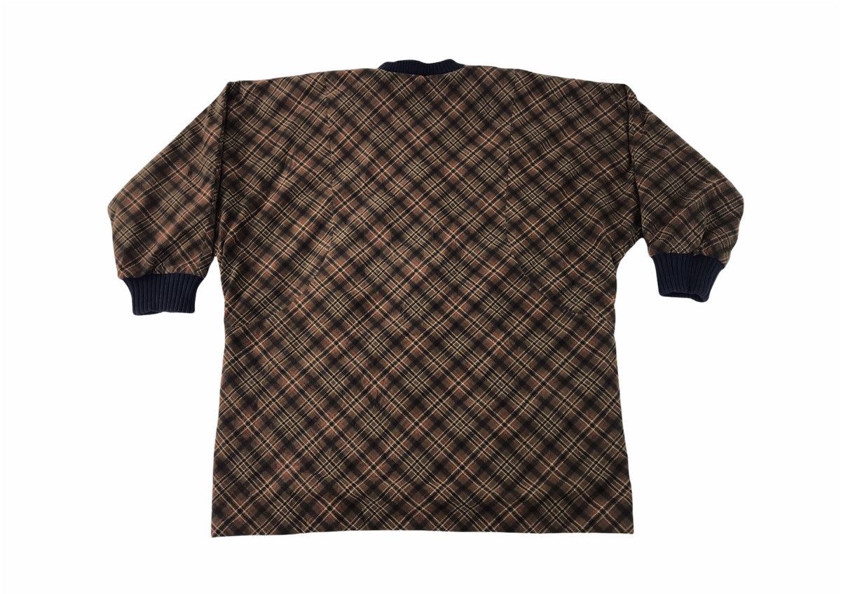 Japanese Brand Japanese Plaid Checked Quilted Padded Jacket Button Zipper Size XL / US 12-14 / IT 48-50 - 2 Thumbnail