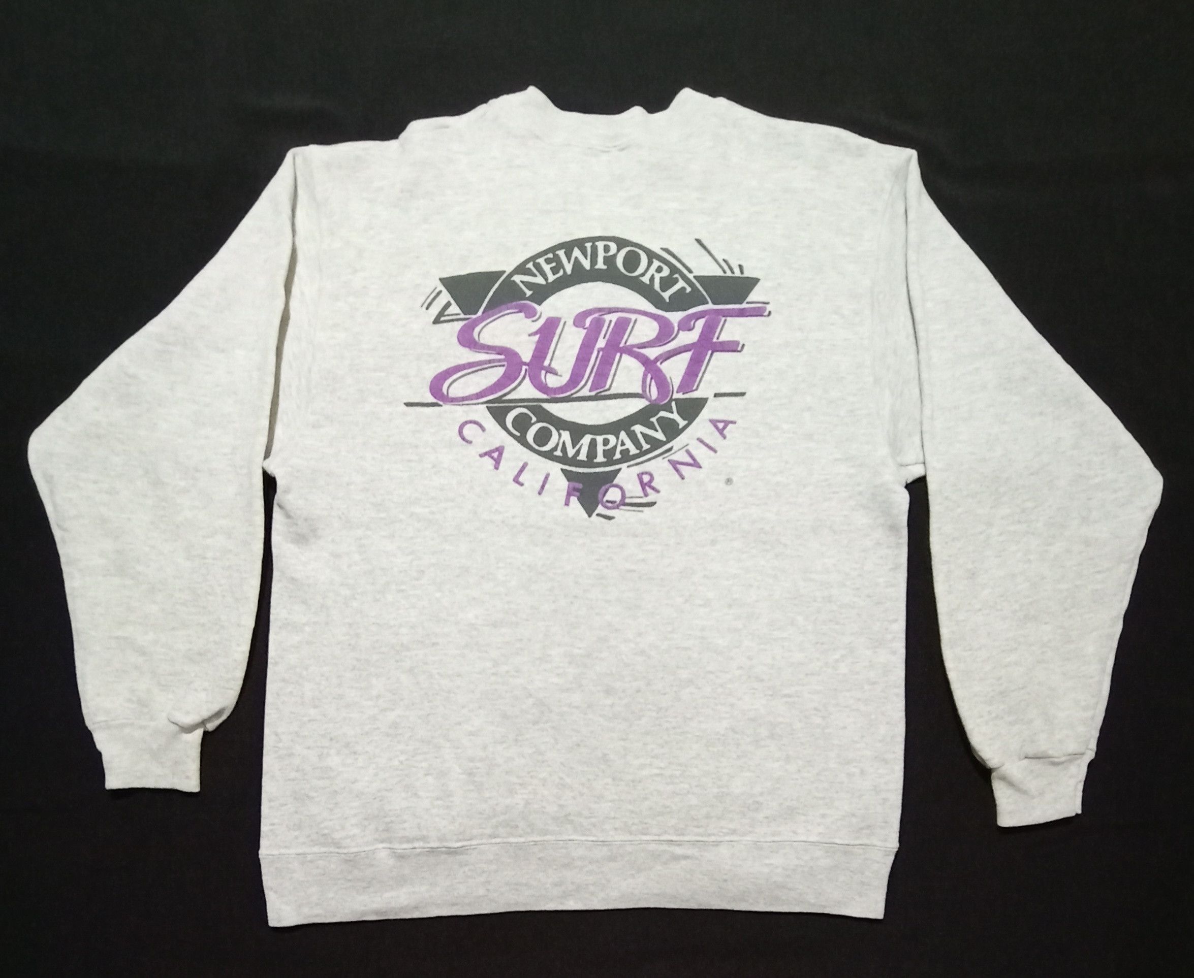Vintage Vintage Hanes Newport Surf Company California Sweatshirt Size US M / EU 48-50 / 2 - 1 Thumbnail