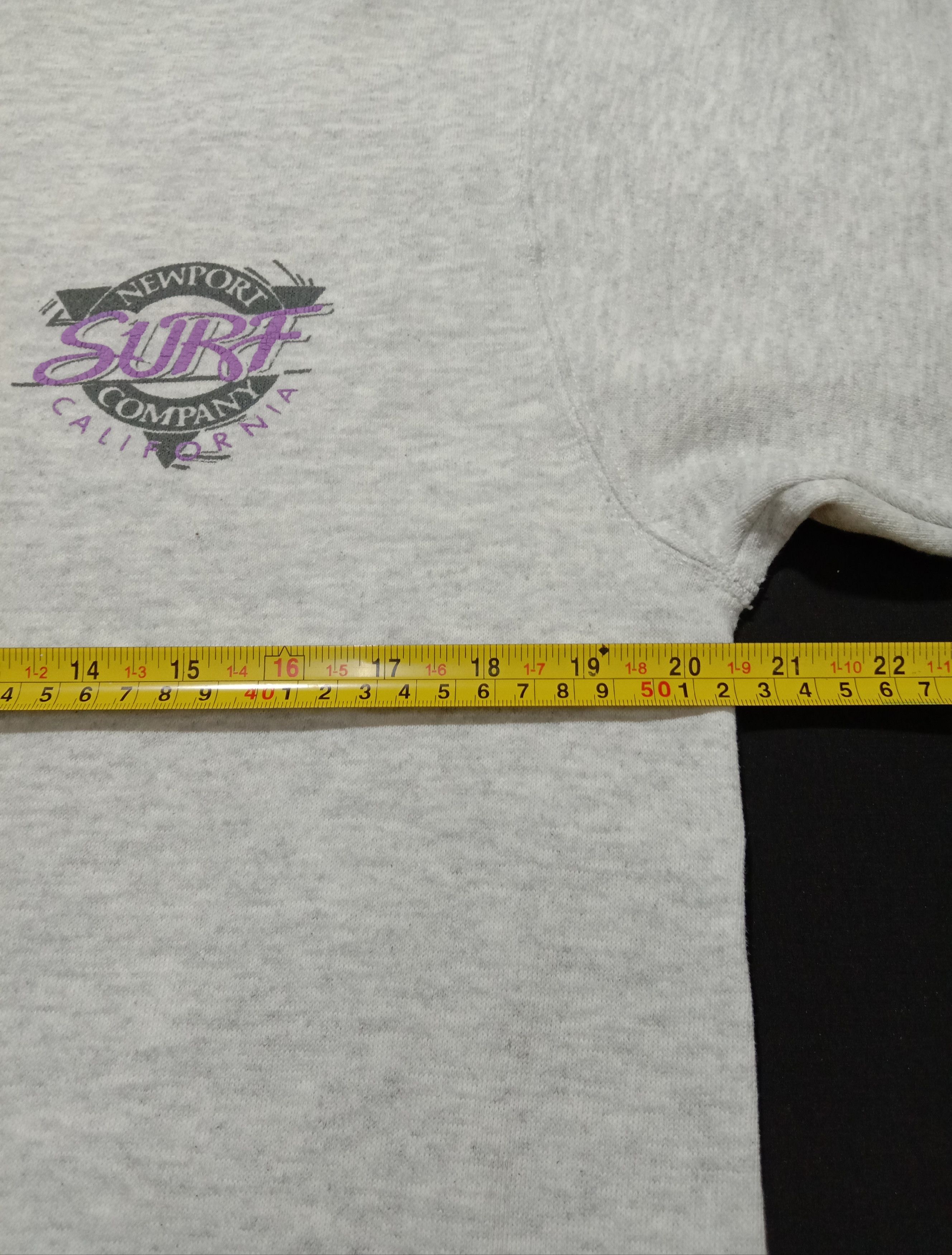 Vintage Vintage Hanes Newport Surf Company California Sweatshirt Size US M / EU 48-50 / 2 - 6 Thumbnail