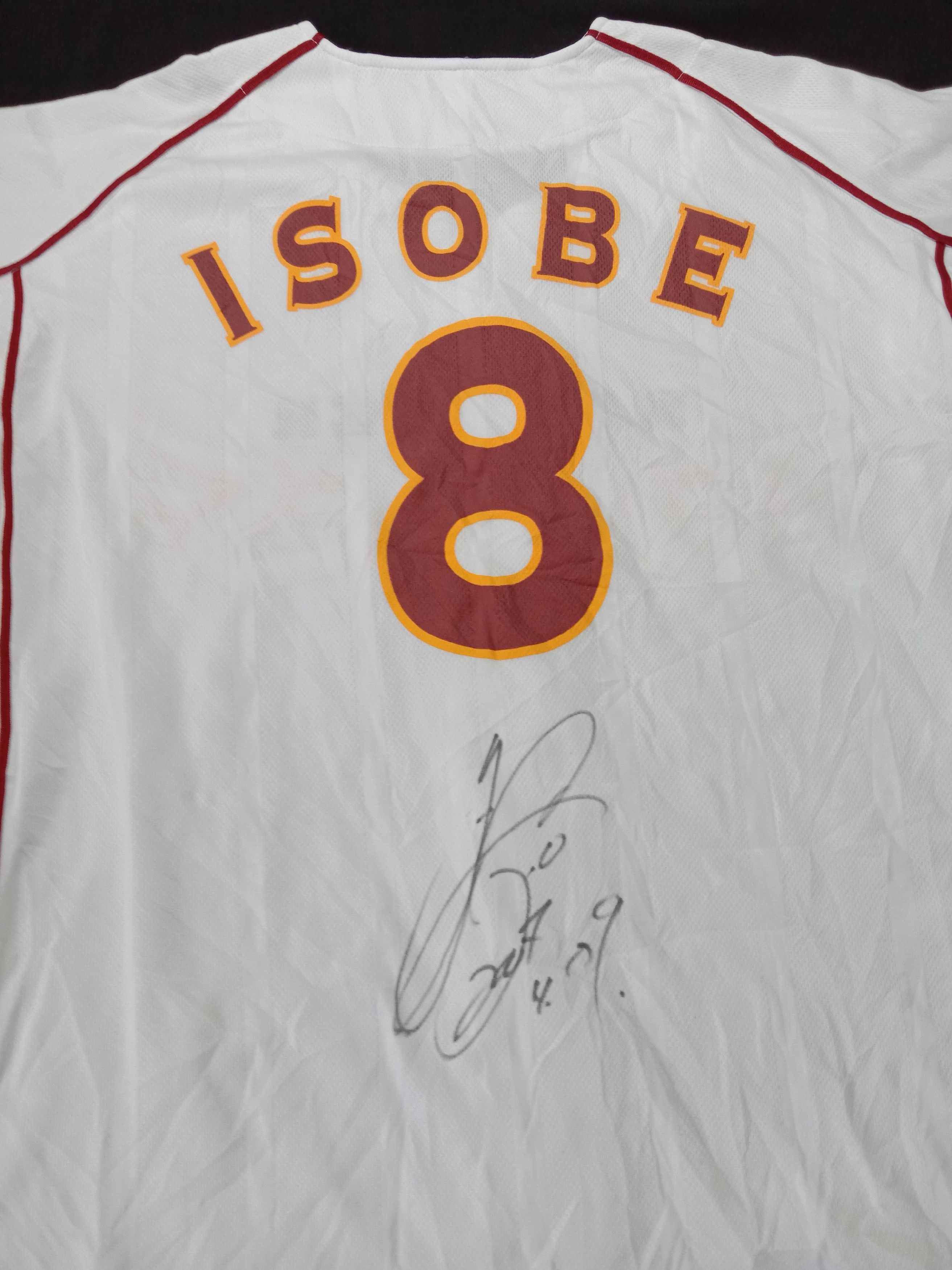 Japanese Brand Rakuten Eagles Isobe Jersey baseball Japan Player Sign Size US L / EU 52-54 / 3 - 2 Thumbnail
