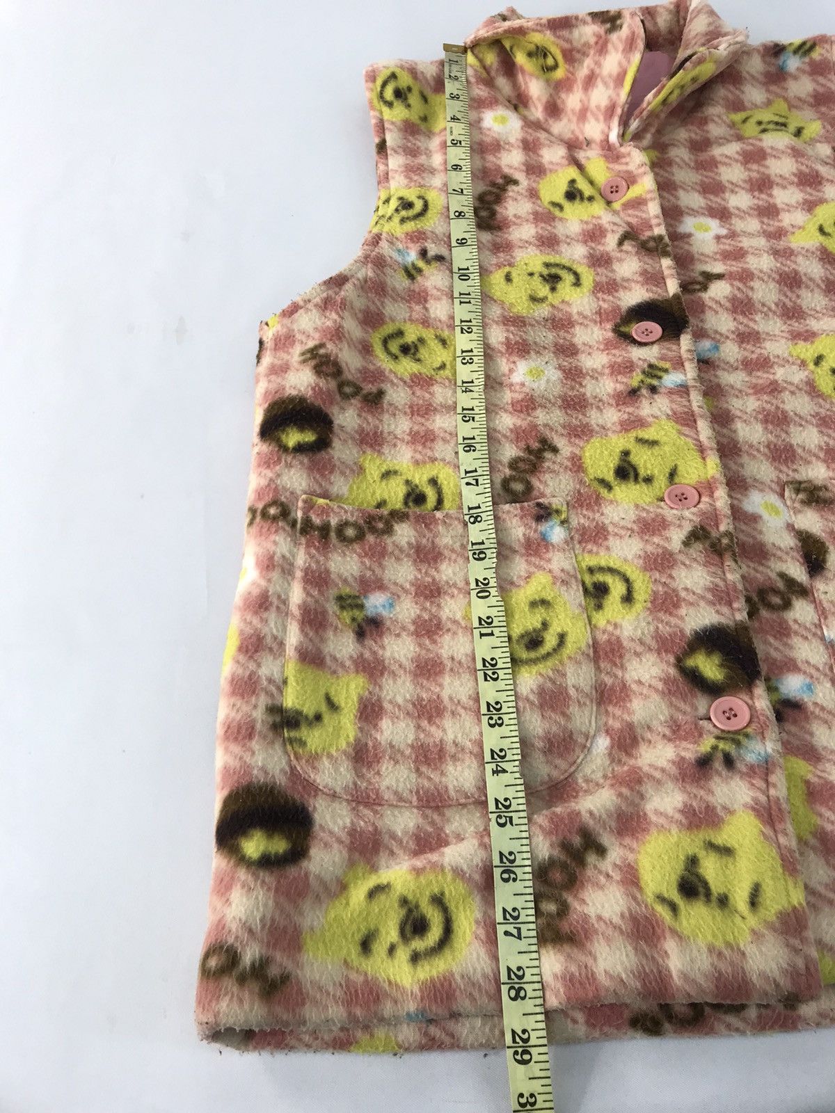 Japanese Brand Winnie The Pooh Fleece Sherpa Vest Zipper Style Size L / US 10 / IT 46 - 8 Thumbnail