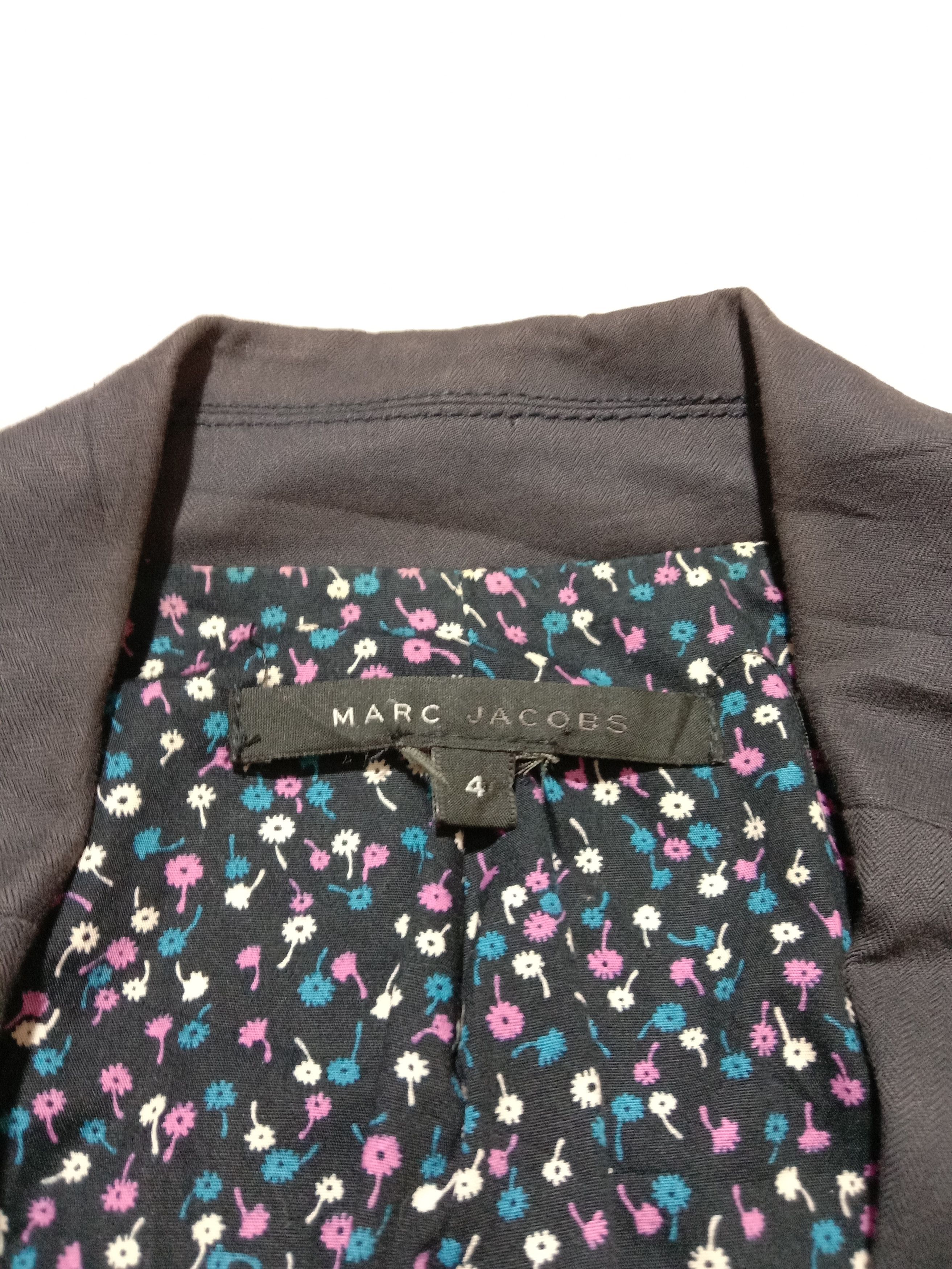 Marc Jacobs Marc Jacobs Snap Button Blazer Jacket Made In Poland Size S / US 4 / IT 40 - 2 Thumbnail