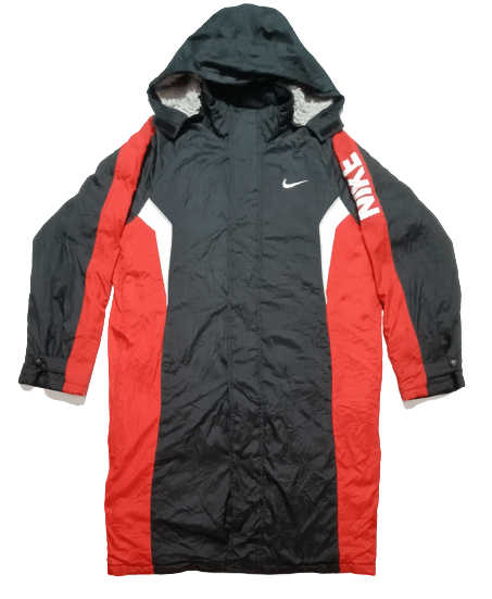 Nike Nike Sherpa Inner Big Spell Out Logo Jacket Size US L / EU 52-54 / 3 - 1 Thumbnail