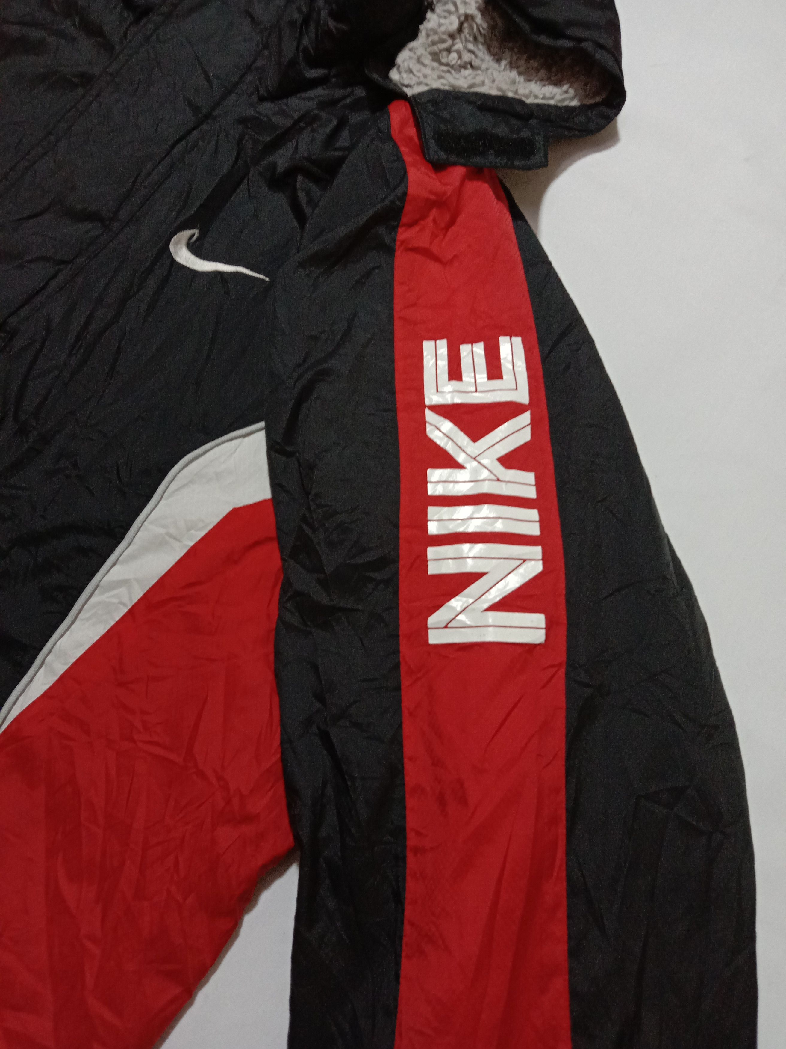 Nike Nike Sherpa Inner Big Spell Out Logo Jacket Size US L / EU 52-54 / 3 - 9 Thumbnail