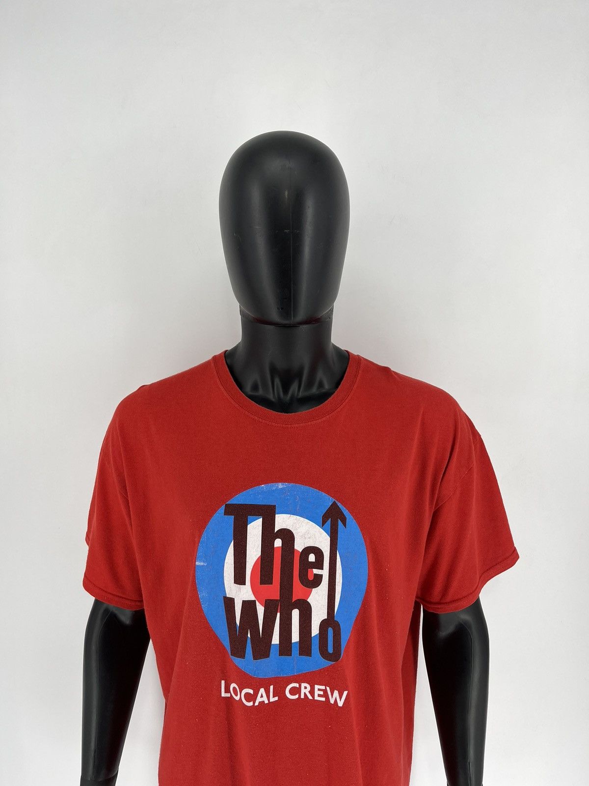 Band Tees Vintage Y2K The Who Local Crew RED T-Shirts Size US XL / EU 56 / 4 - 6 Thumbnail