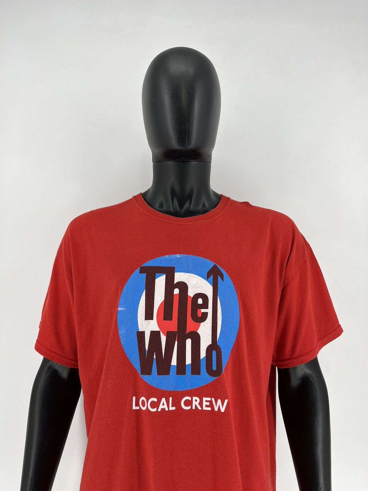 Band Tees Vintage Y2K The Who Local Crew RED T-Shirts Size US XL / EU 56 / 4 - 5 Thumbnail