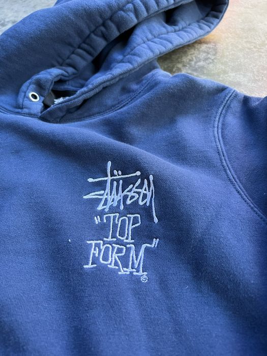 Stussy Stussy “Top Form” Hoodie Grailed