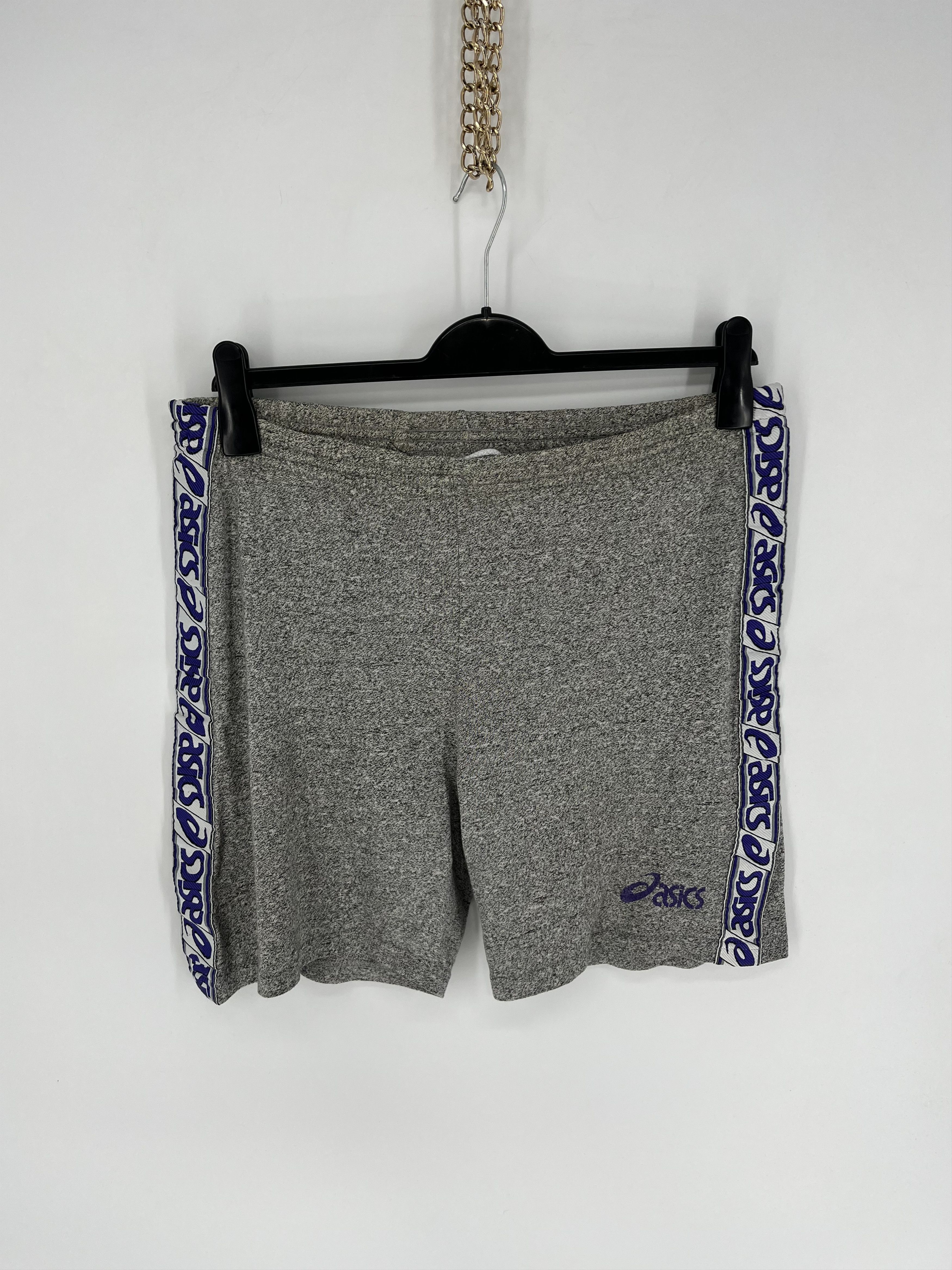 Asics × Vintage Vintage 90s Asics Lampas Logo Shorts Streetwear Size M Size US 32 / EU 48 - 4 Thumbnail
