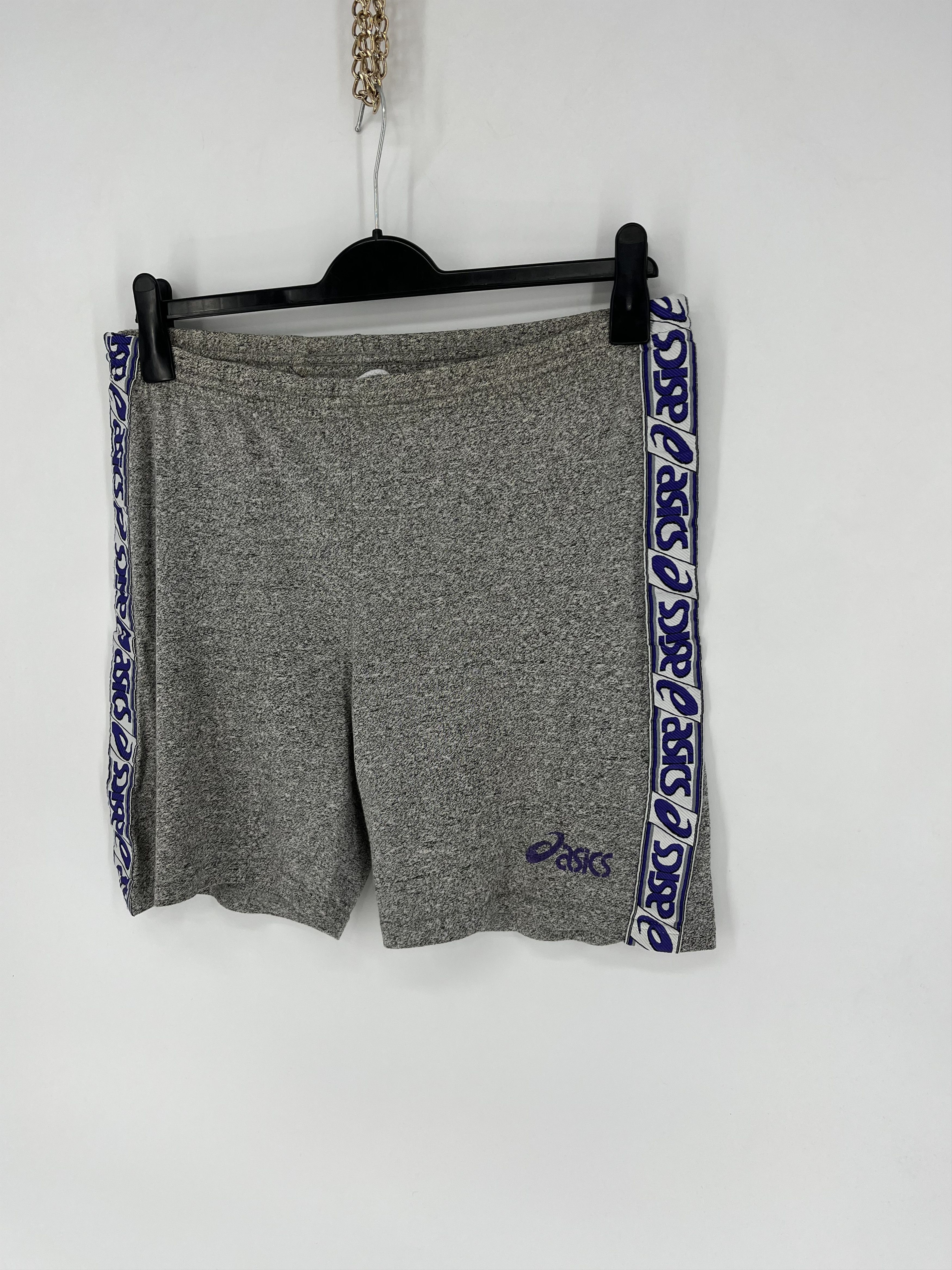 Asics × Vintage Vintage 90s Asics Lampas Logo Shorts Streetwear Size M Size US 32 / EU 48 - 3 Thumbnail