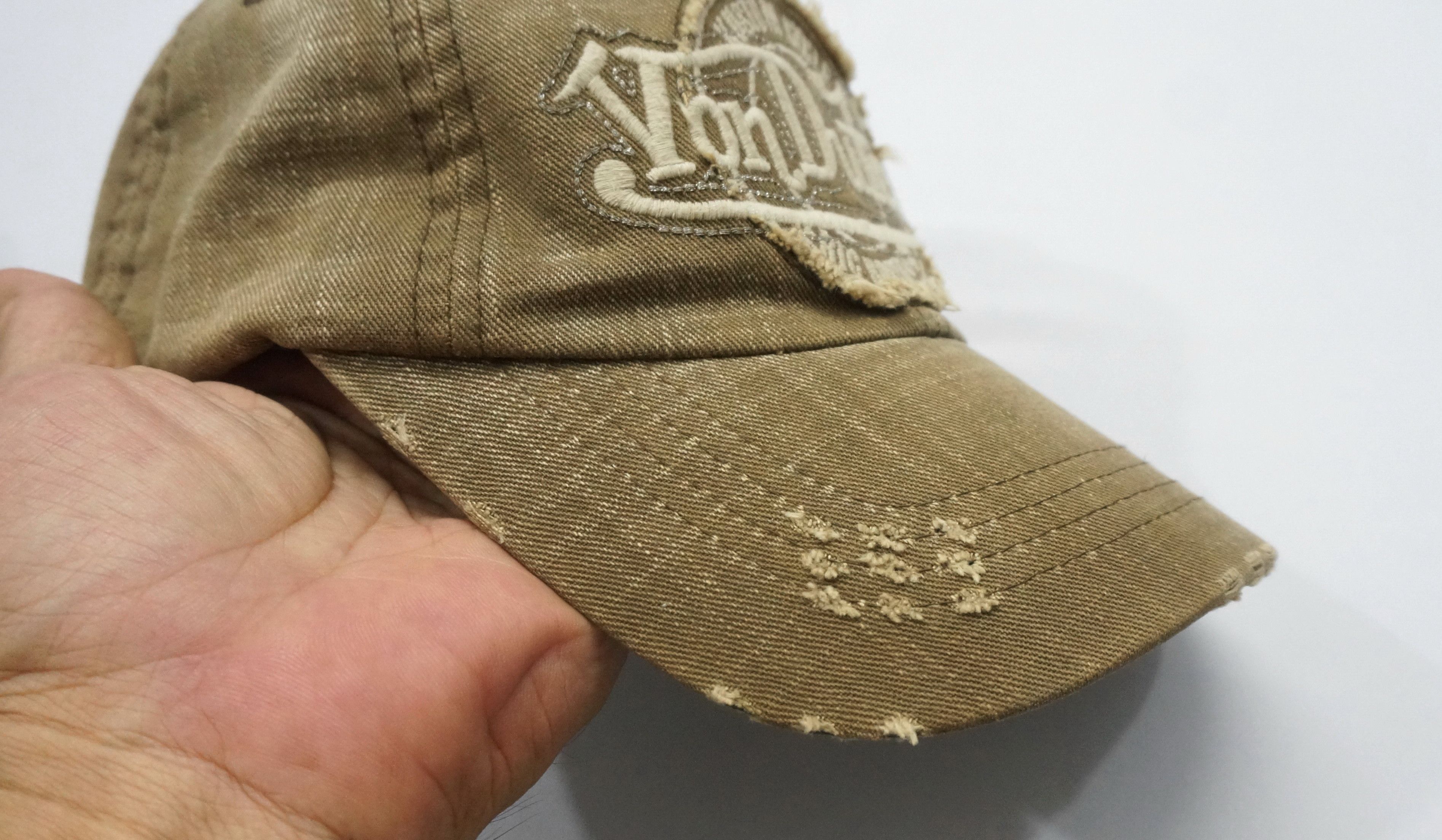 Von Dutch VON DUTCH Eric Bostrom Vintage Distressed Baseball Cap Size ONE SIZE - 7 Thumbnail