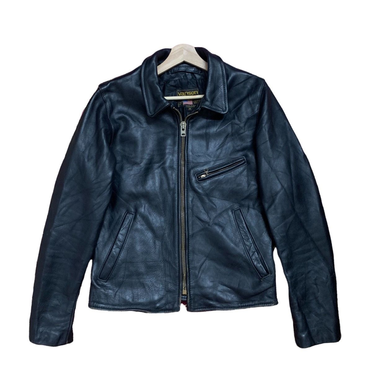 Leather Jacket × Made In Usa × Vanson Leathers 🔥Vanson Leather Jacket × Made In Usa × Vanson Leathers 🔥Vanson
