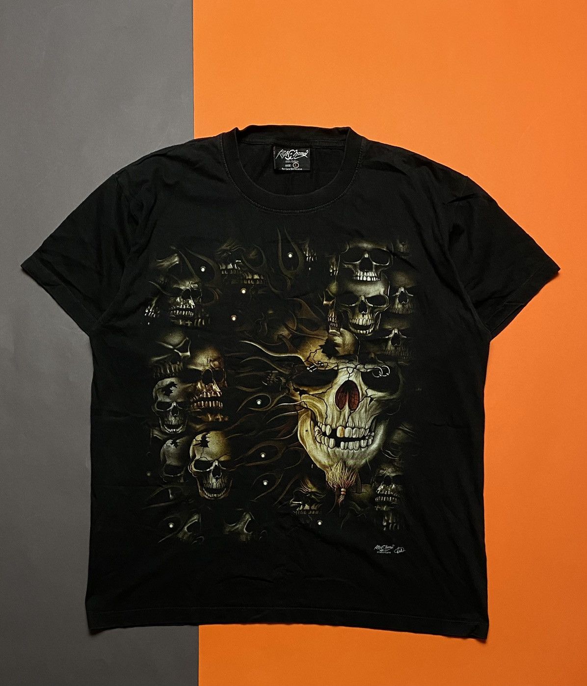 Vintage Skeleton vintage tee Size US L / EU 52-54 / 3 - 1 Thumbnail