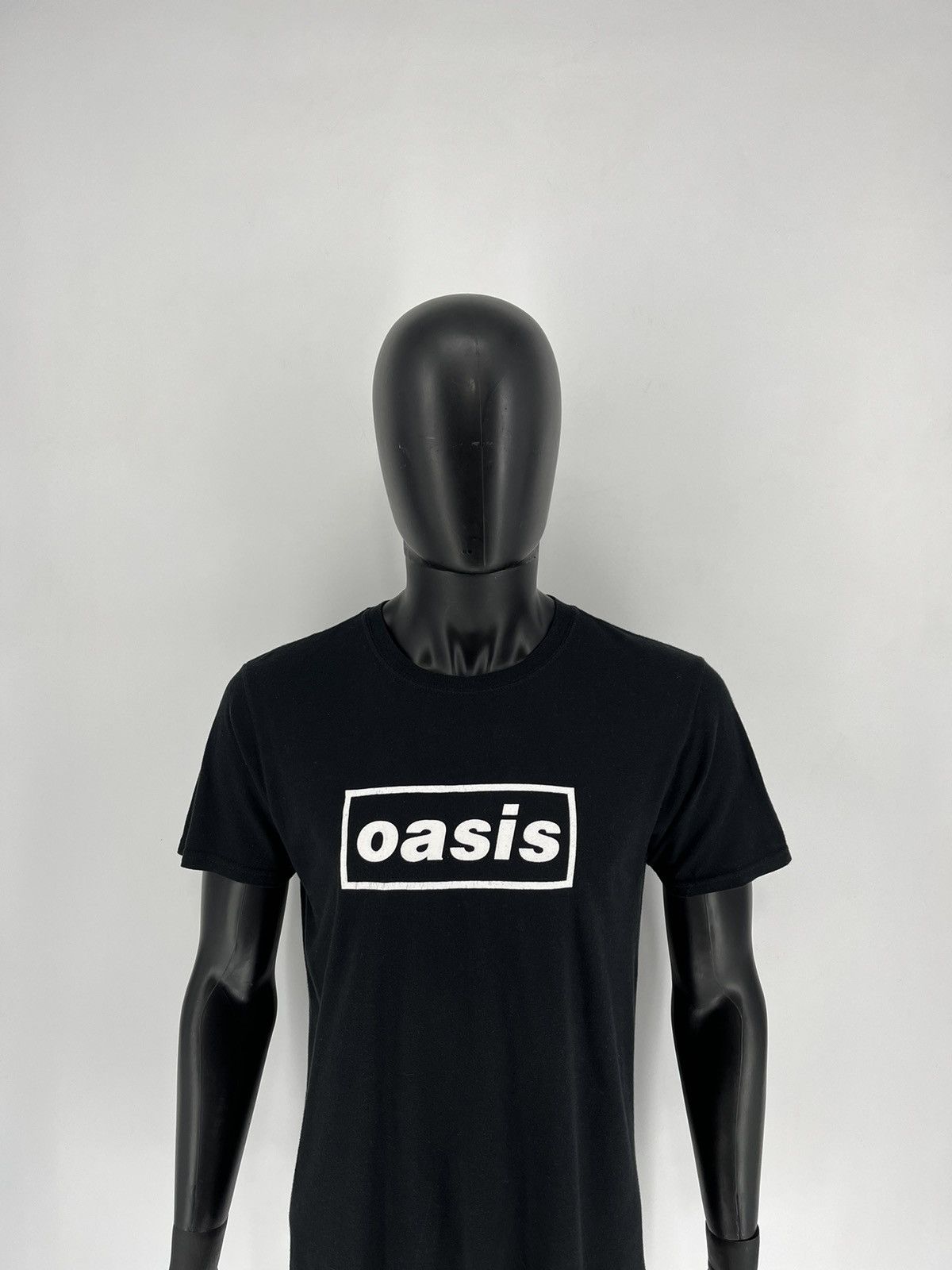 Band Tees × Vintage Vintage Oasis Y2K Box Logo Sky White T Shirt Size US M / EU 48-50 / 2 - 6 Thumbnail