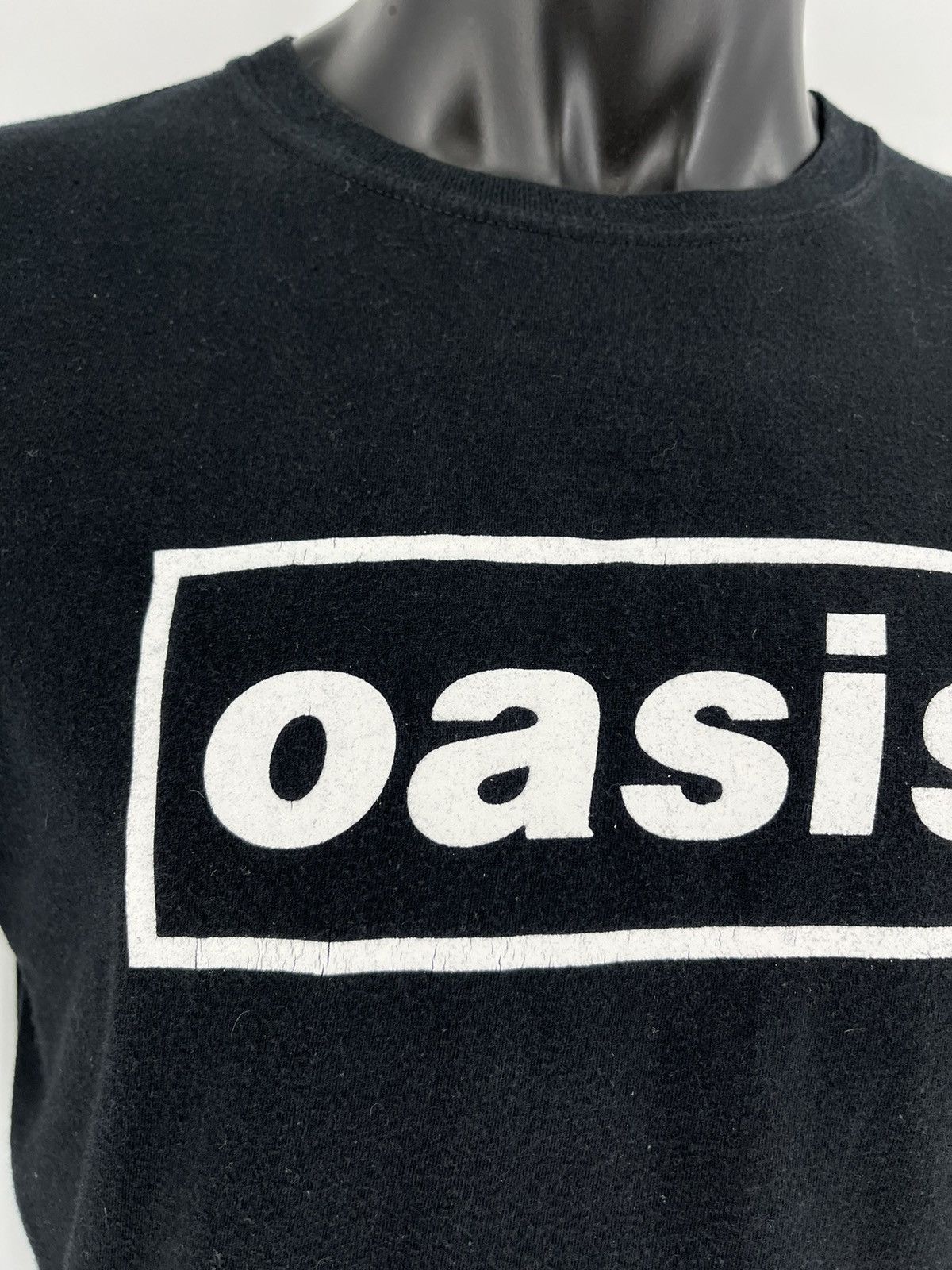 Band Tees × Vintage Vintage Oasis Y2K Box Logo Sky White T Shirt Size US M / EU 48-50 / 2 - 7 Thumbnail