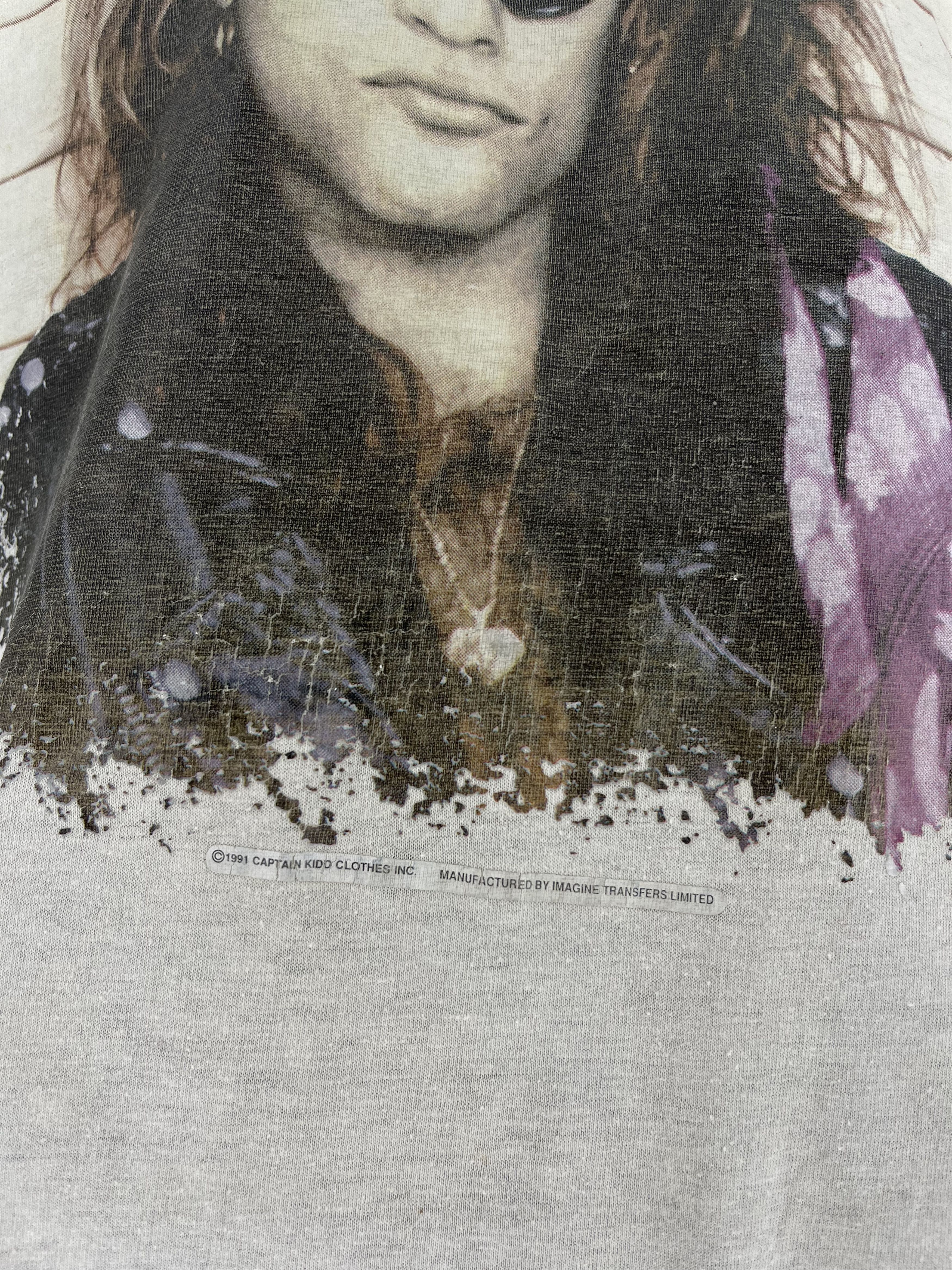 Bon Jovi × Vintage VINTAGE 1991 BON JOVI KEEP THE FAITH T-SHIRT Size US M / EU 48-50 / 2 - 8 Thumbnail