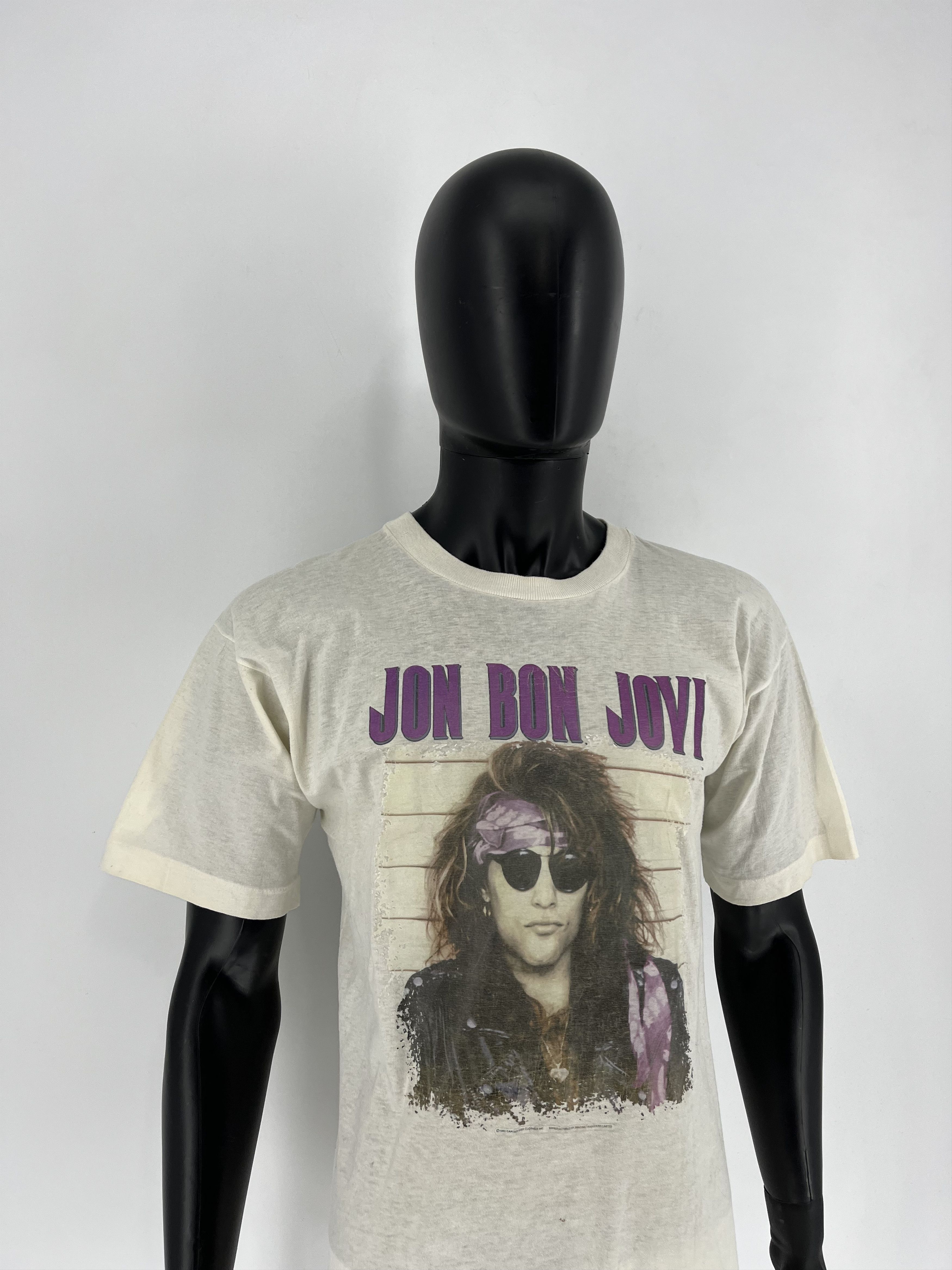 Bon Jovi × Vintage VINTAGE 1991 BON JOVI KEEP THE FAITH T-SHIRT Size US M / EU 48-50 / 2 - 3 Thumbnail
