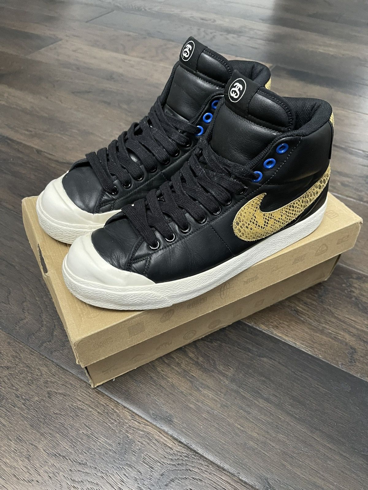 nike x stussy all court mid