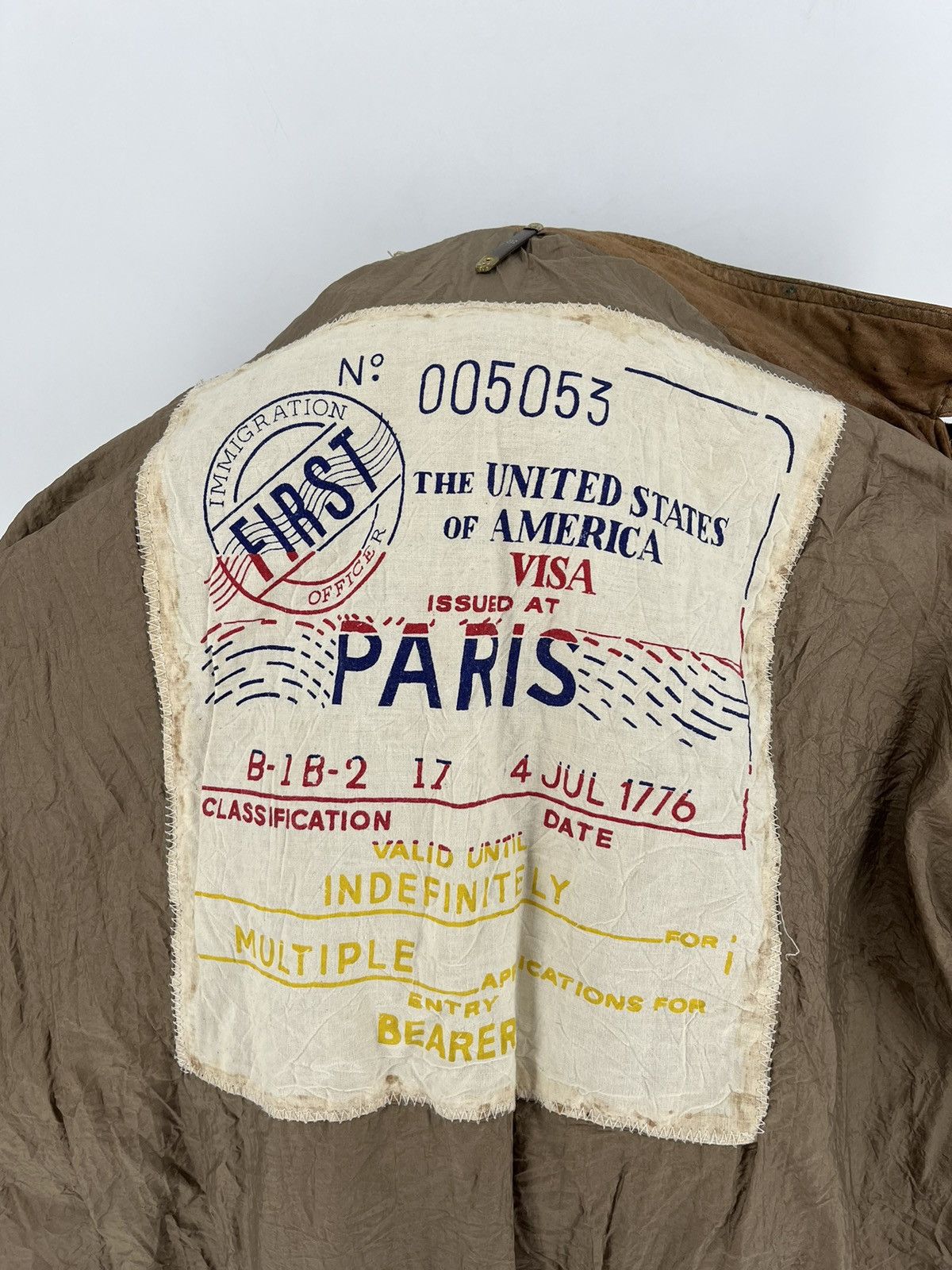 Vintage VINTAGE LEATHER FLIGHT JACKET Boy Scouts Size US XL / EU 56 / 4 - 20 Thumbnail