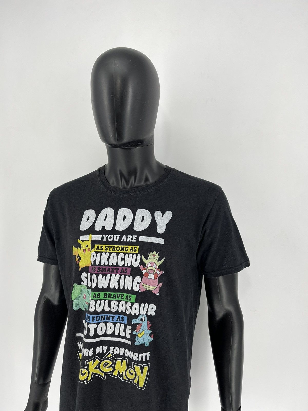 Anime × Pokemon Vintage Y2K Anime DADDY Pokemon Tee Size US L / EU 52-54 / 3 - 4 Thumbnail