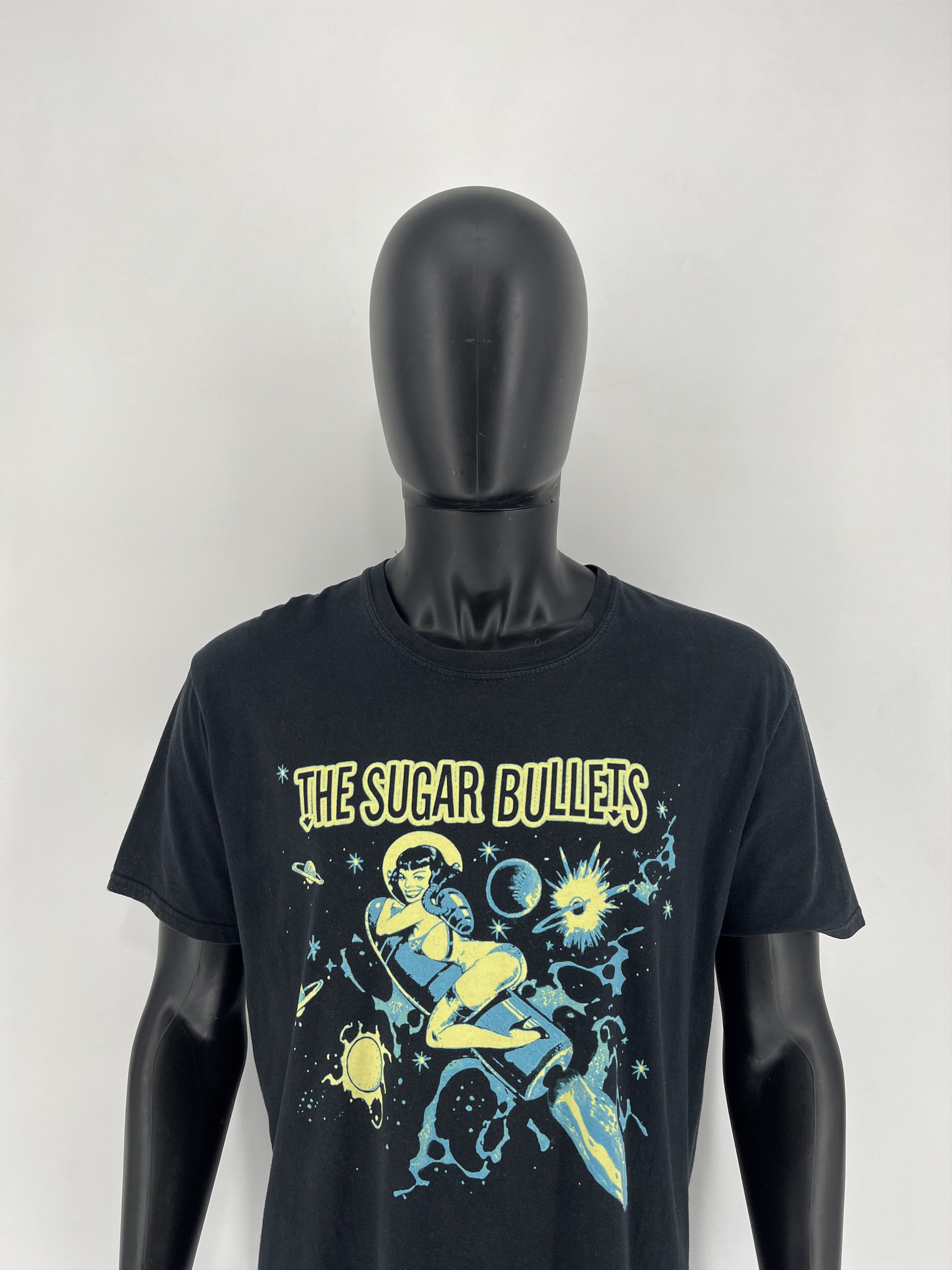 Band Tees Vintage Y2k The Stranglers " sugar bullets " sexy girl tee Size US XL / EU 56 / 4 - 1 Thumbnail