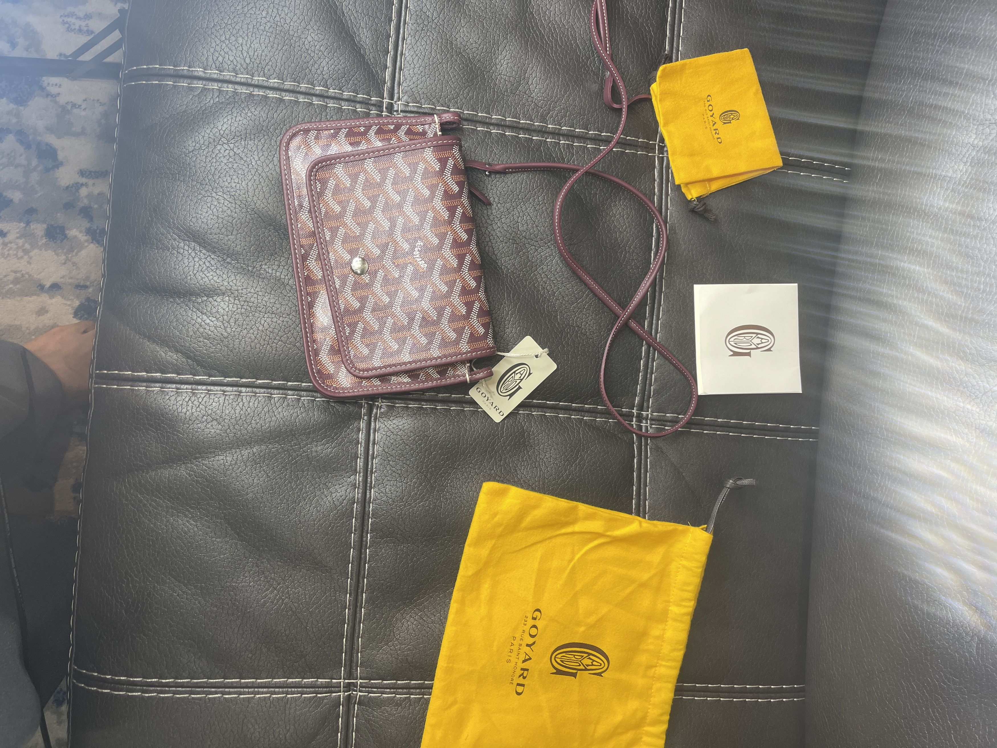 Goyard Goyard New w/Tags Plumet Crossbody Pocket Wallet Size ONE SIZE - 5 Thumbnail