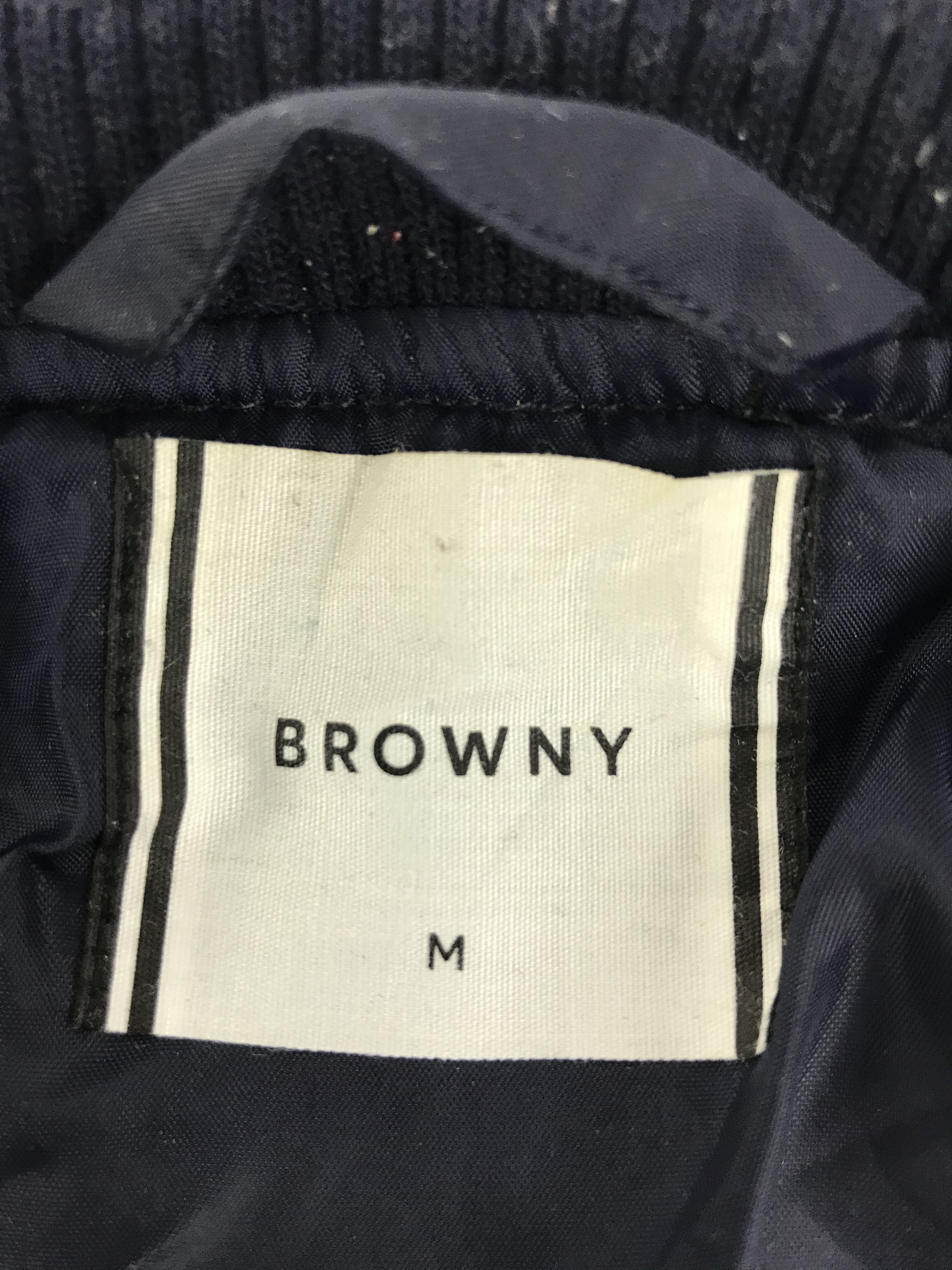 Japanese Brand Browny Alright Varsity Jacket Wool Spell Out Size US M / EU 48-50 / 2 - 6 Thumbnail
