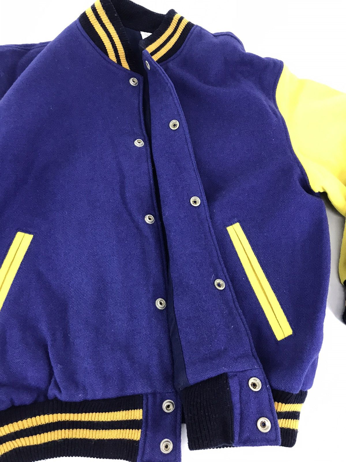 Japanese Brand Vintage 90s Varsity Jacket Wool College Fashion Size US M / EU 48-50 / 2 - 2 Thumbnail