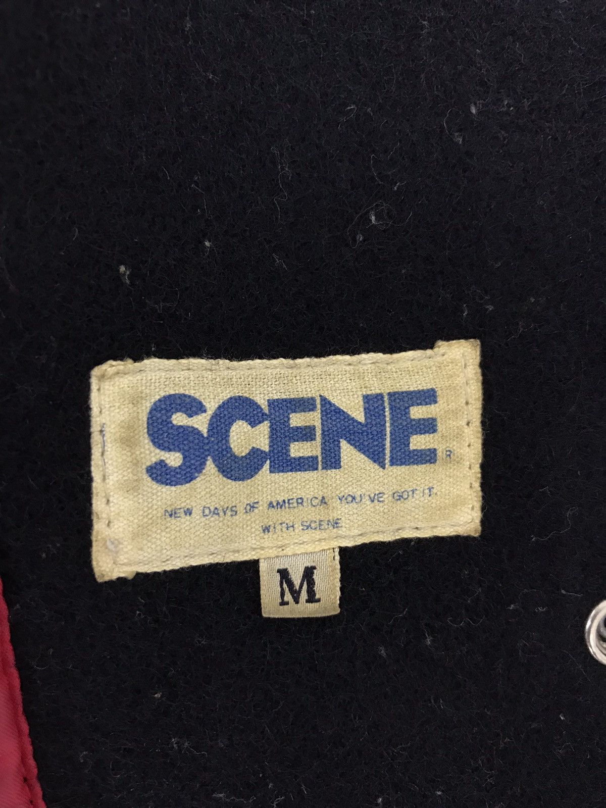 Japanese Brand 90s Scene New Days Of American Authentic Varsity Leather Size US M / EU 48-50 / 2 - 6 Thumbnail