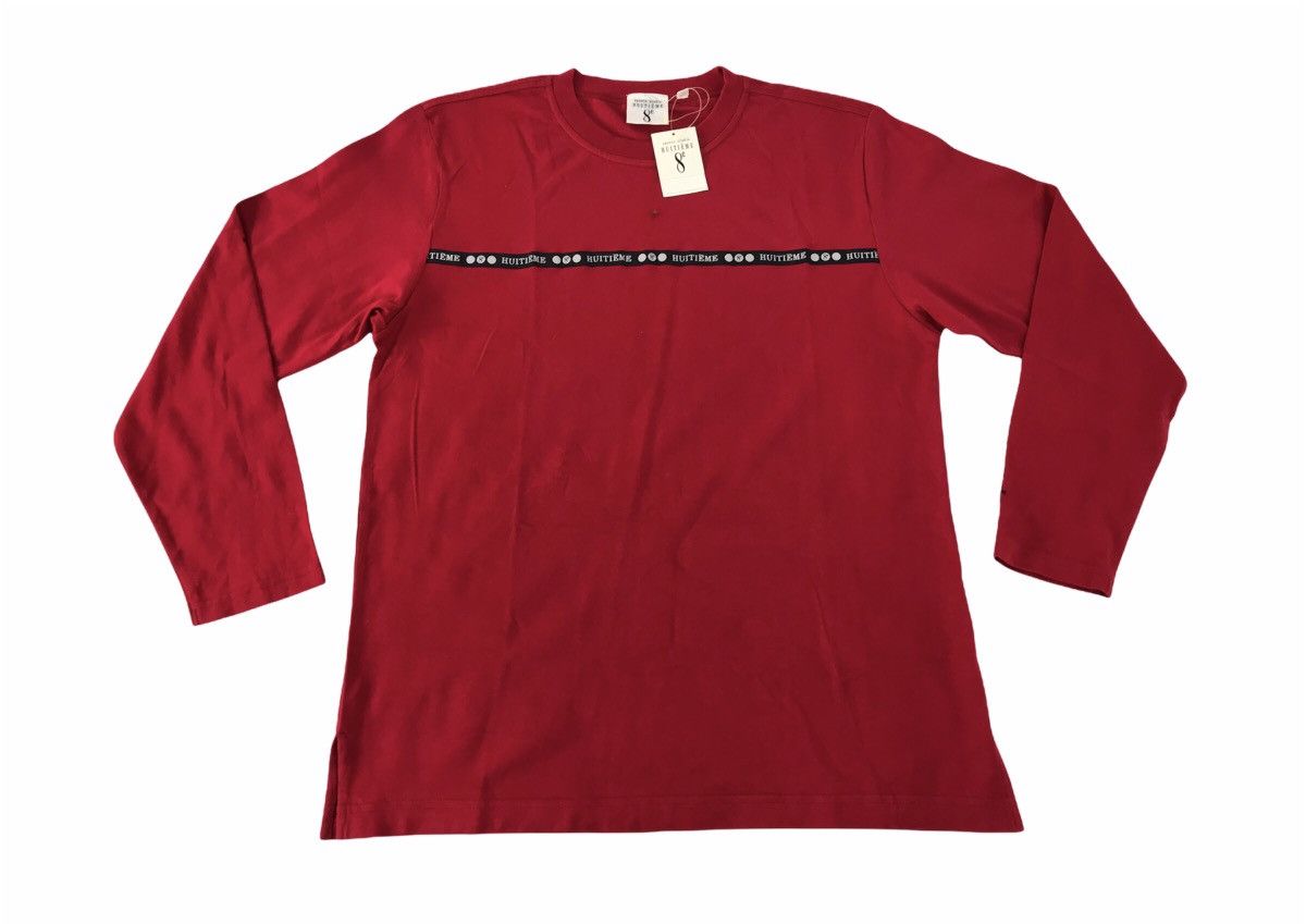 Japanese Brand Huitiēme 8e Sport Studio Long Sleeve Sidetape K204j Size US M / EU 48-50 / 2 - 1 Thumbnail