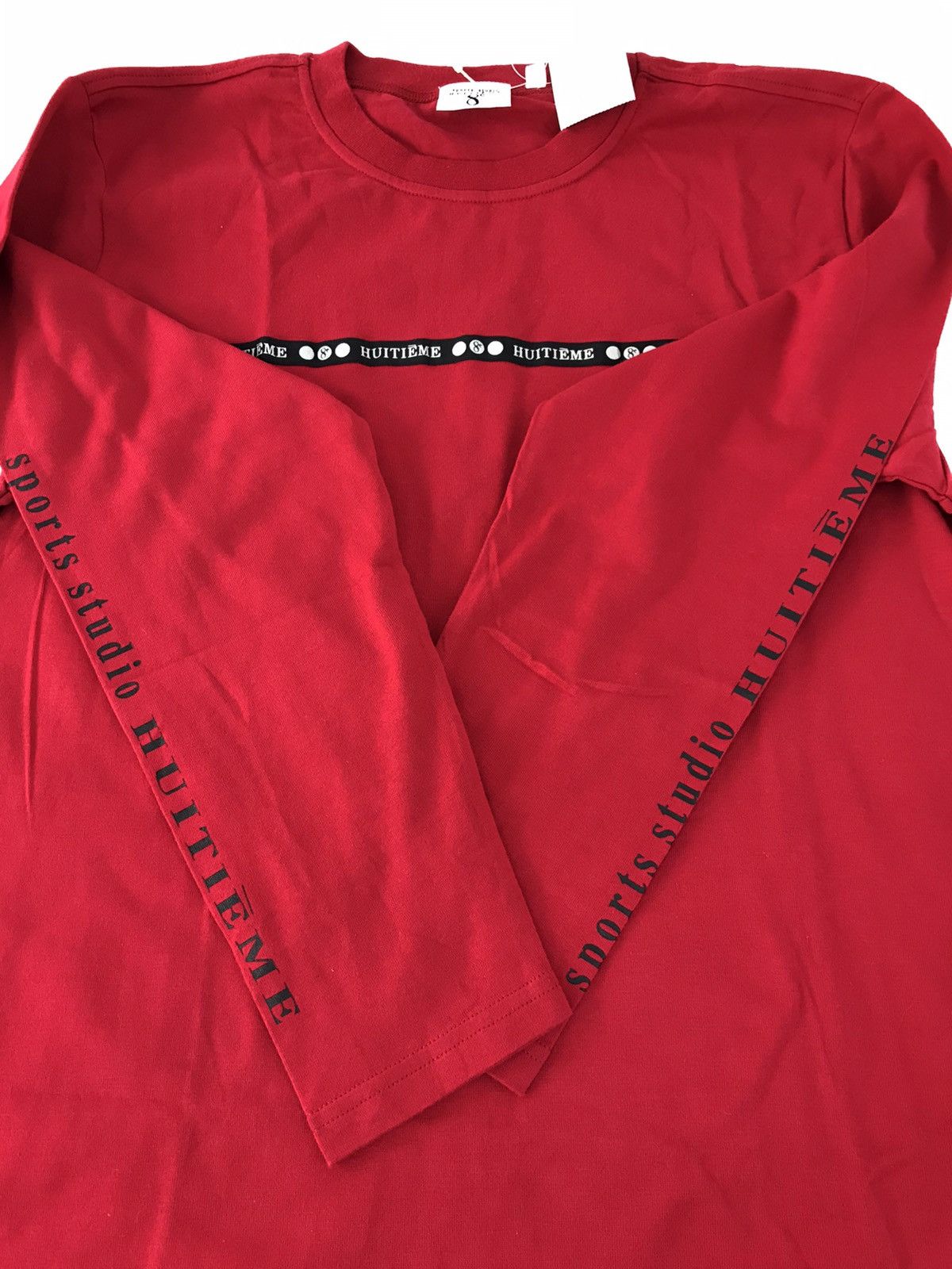 Japanese Brand Huitiēme 8e Sport Studio Long Sleeve Sidetape K204j Size US M / EU 48-50 / 2 - 4 Thumbnail