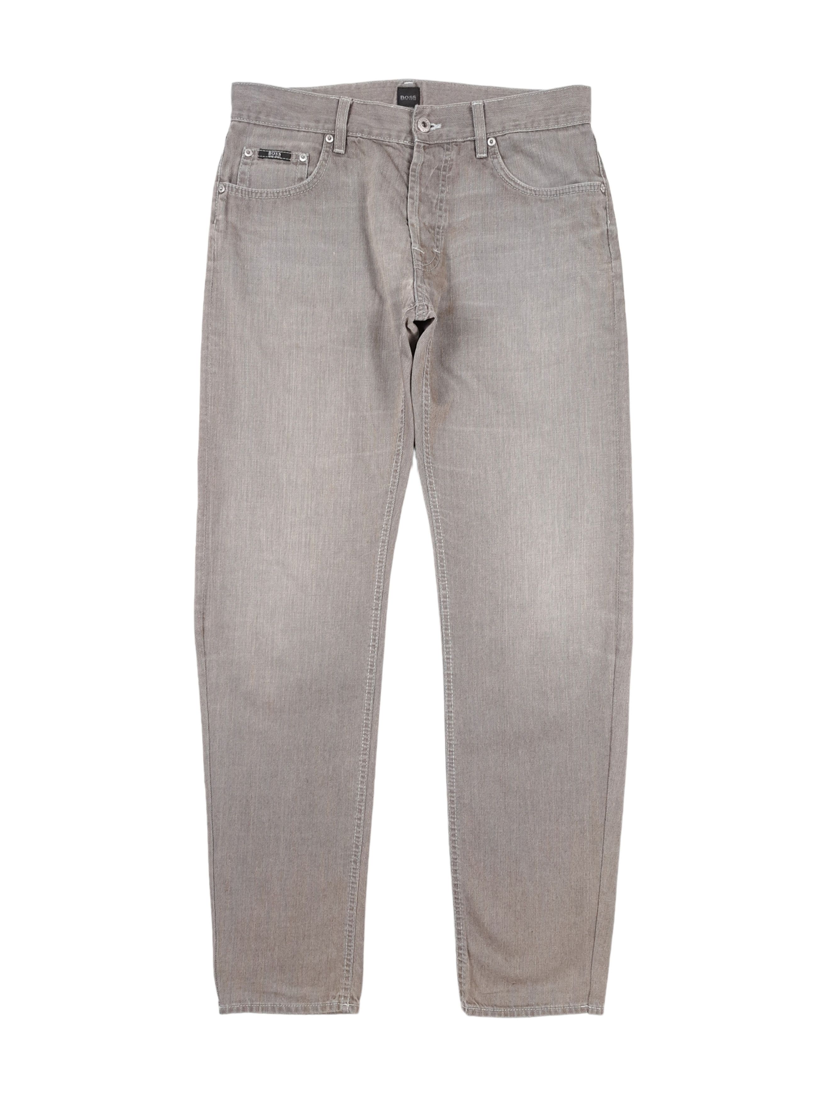 Hugo Boss × Vintage 💎 Vintage 34/32 Hugo Boss Gray Denim Jeans Pants Size US 34 / EU 50 - 1 Thumbnail