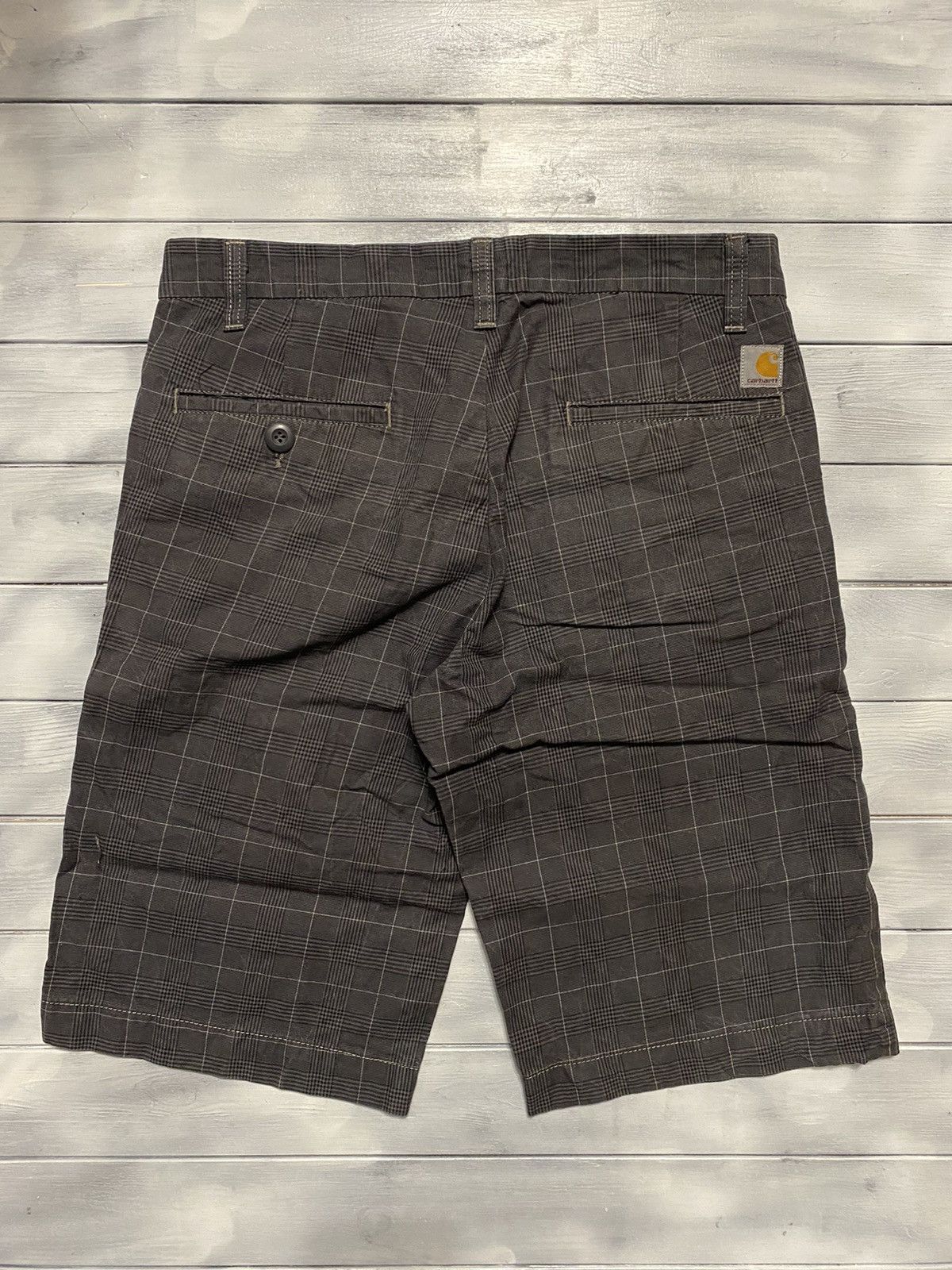 Carhartt Checkered shorts Carhartt Y2K style. Size US 32 / EU 48 - 1 Thumbnail