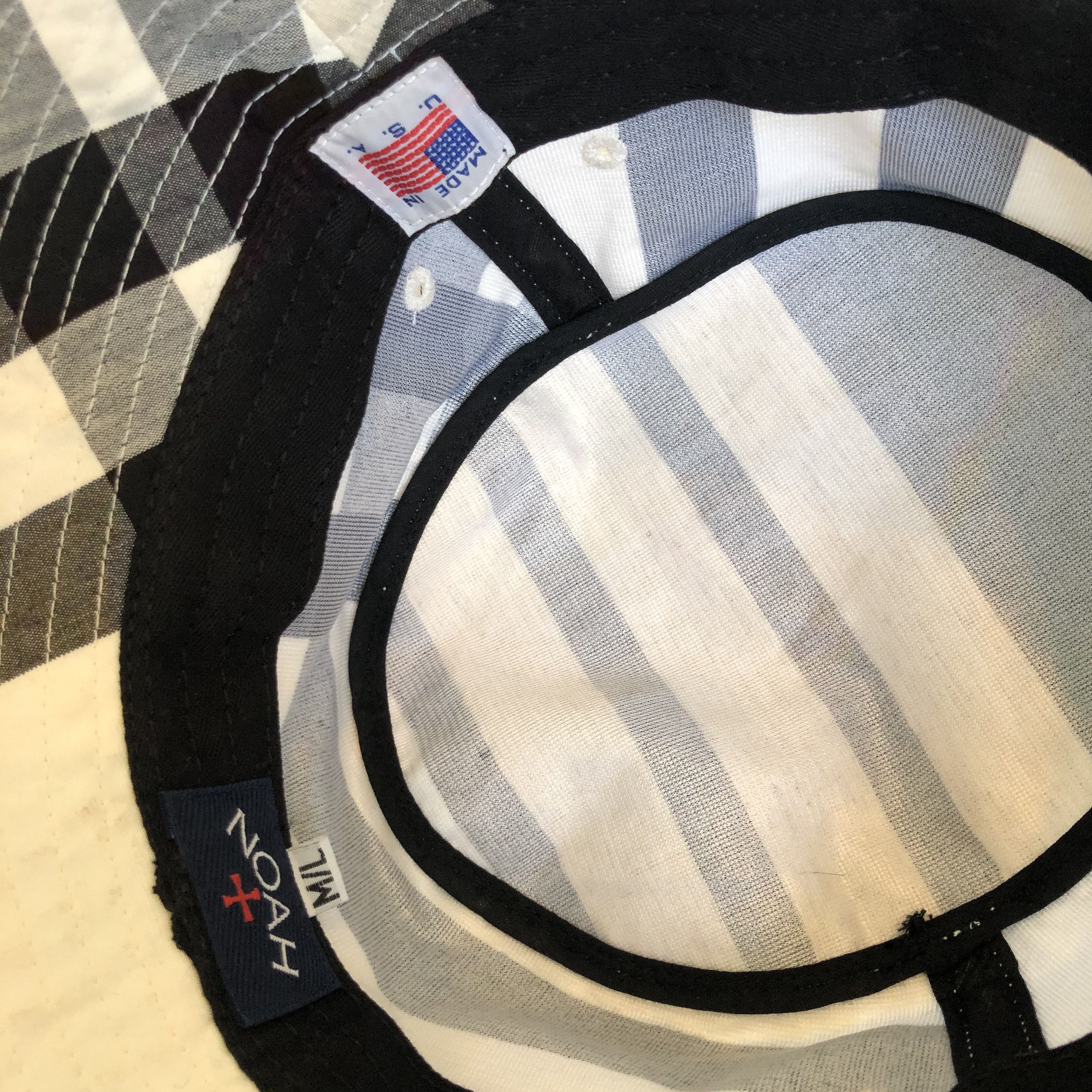 Noah Noah Madras Bucket Hat Size ONE SIZE - 3 Thumbnail