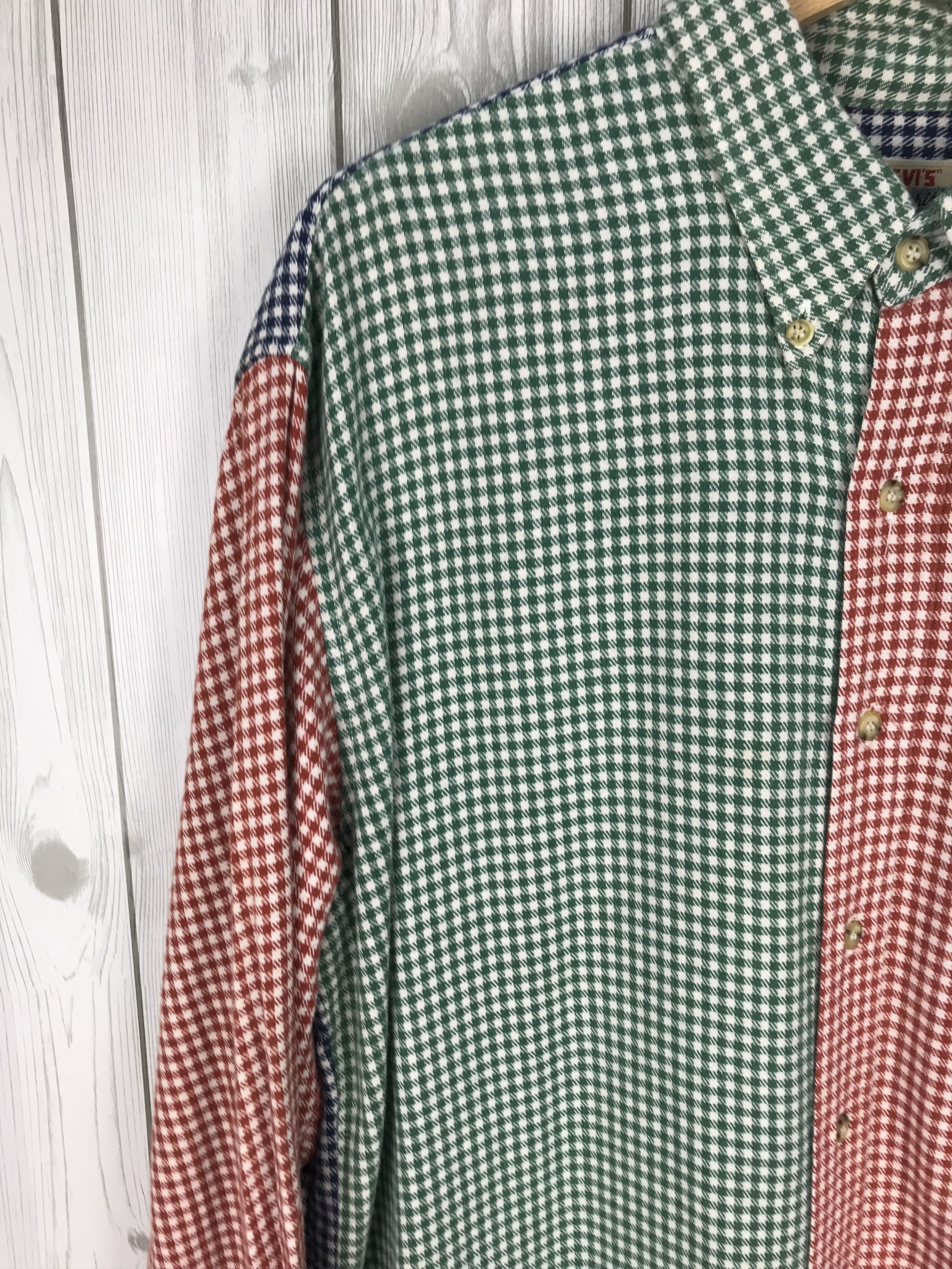 Levi's Vintage LEVIS LVC Multi Colour Flannel Shirt Size US L / EU 52-54 / 3 - 7 Thumbnail