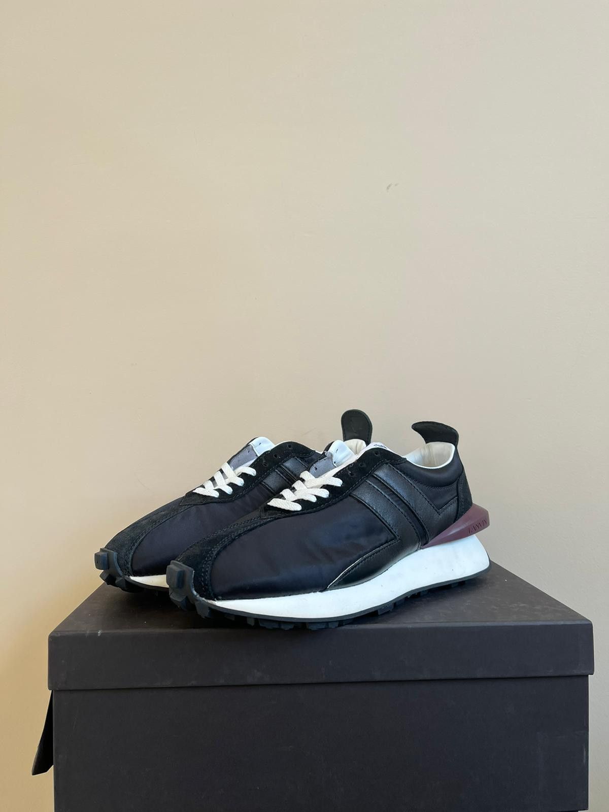 image of Lanvin Runner Trainer Sneakers In Multicolor, Men's (Size 11)