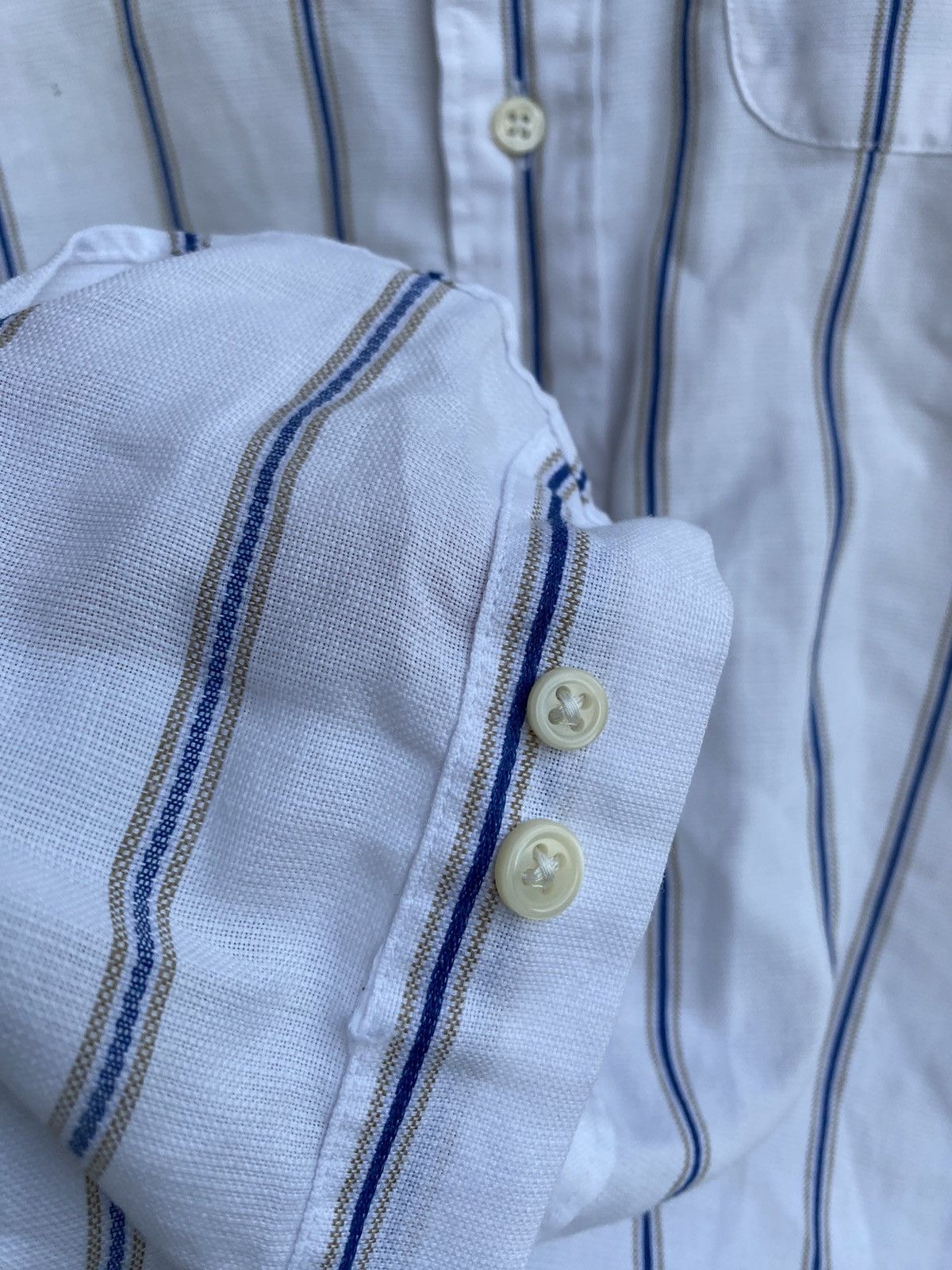 Yves Saint Laurent Super Soft YSL Shirt Summer 90s w/ Logo Size US L / EU 52-54 / 3 - 8 Thumbnail