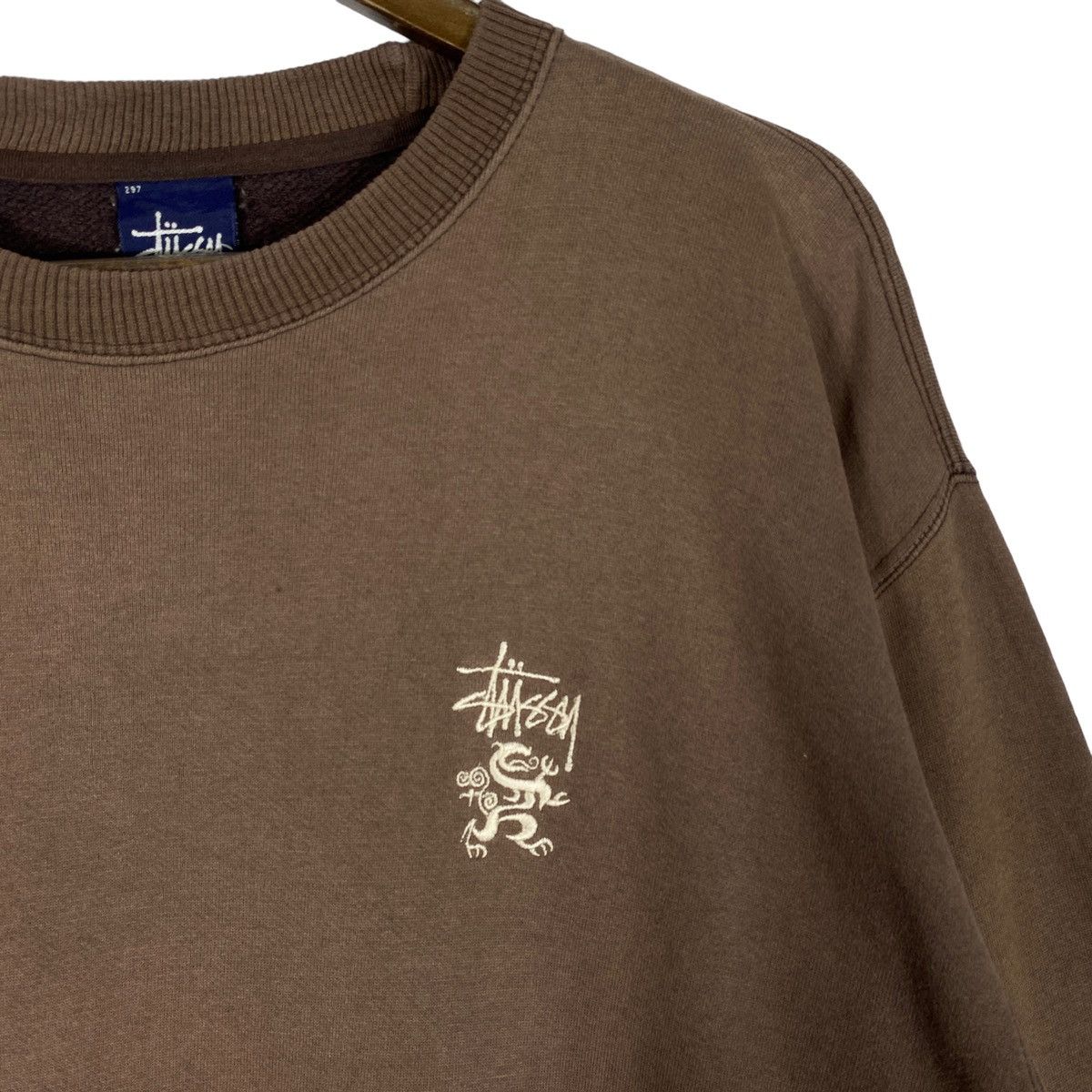 Stussy × Vintage Vintage Stussy Sweatshirt Crewneck Size US L / EU 52-54 / 3 - 7 Thumbnail