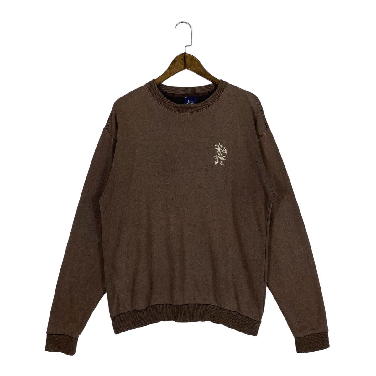 Stussy × Vintage Vintage Stussy Sweatshirt Crewneck Size US L / EU 52-54 / 3 - 2 Thumbnail