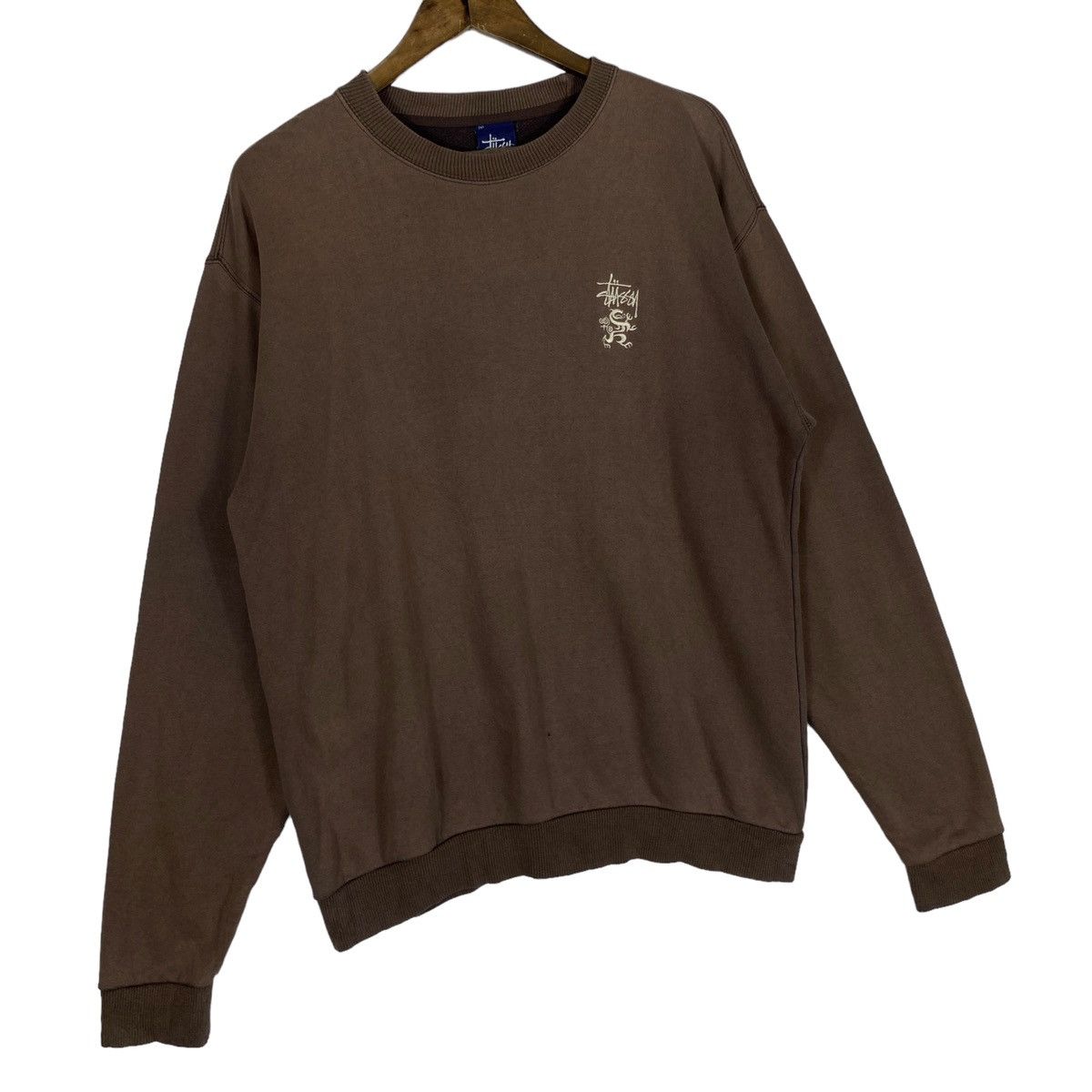 Stussy × Vintage Vintage Stussy Sweatshirt Crewneck Size US L / EU 52-54 / 3 - 4 Thumbnail