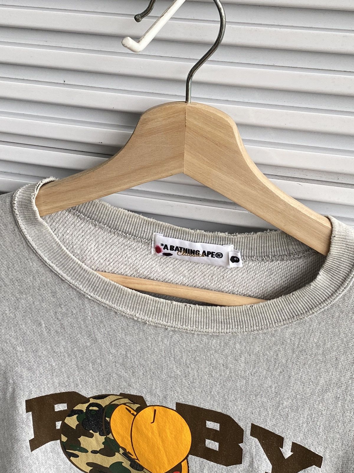 Bape Baby Milo Crewneck Size US M / EU 48-50 / 2 - 7 Thumbnail