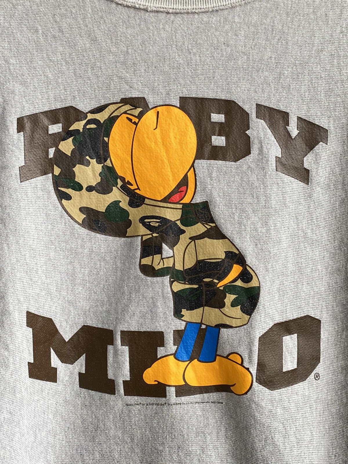 Bape Baby Milo Crewneck Size US M / EU 48-50 / 2 - 3 Thumbnail