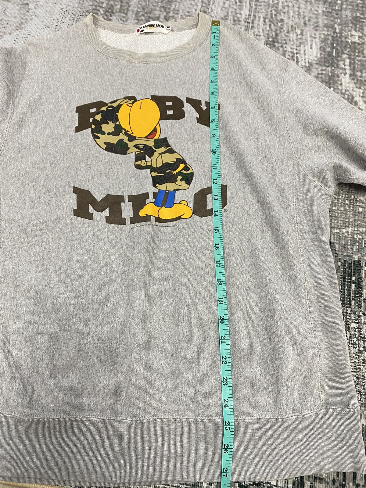 Bape Baby Milo Crewneck Size US M / EU 48-50 / 2 - 17 Thumbnail