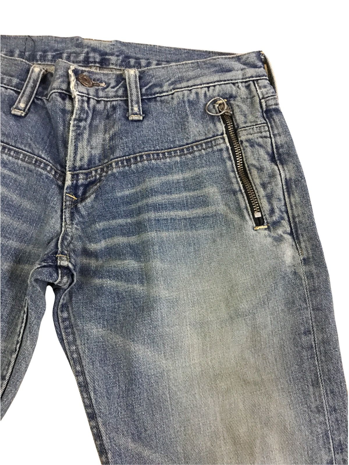 Japanese Brand 💥Mega Rare💥Japan R.N.A Bondage Zipper Undercover Style Size US 28 / EU 44 - 5 Thumbnail