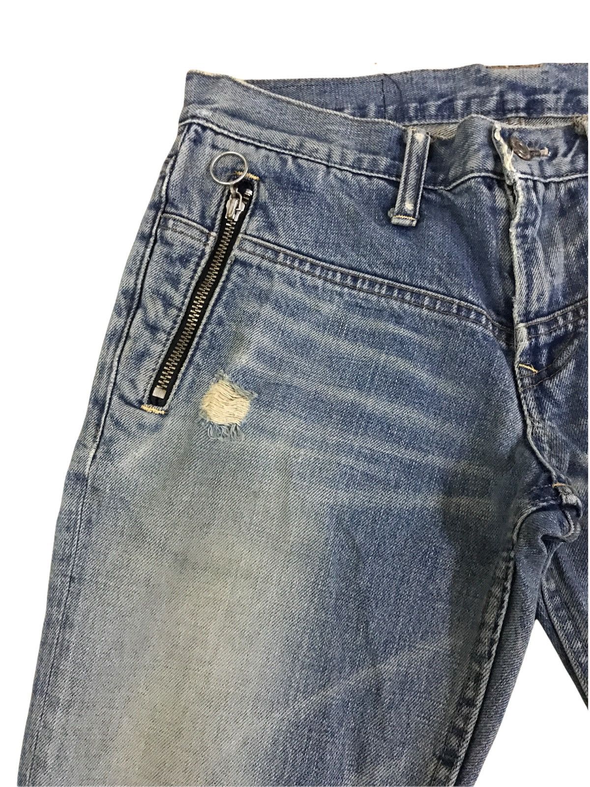 Japanese Brand 💥Mega Rare💥Japan R.N.A Bondage Zipper Undercover Style Size US 28 / EU 44 - 10 Thumbnail