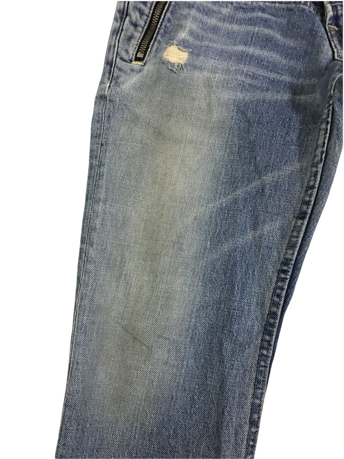 Japanese Brand 💥Mega Rare💥Japan R.N.A Bondage Zipper Undercover Style Size US 28 / EU 44 - 12 Thumbnail
