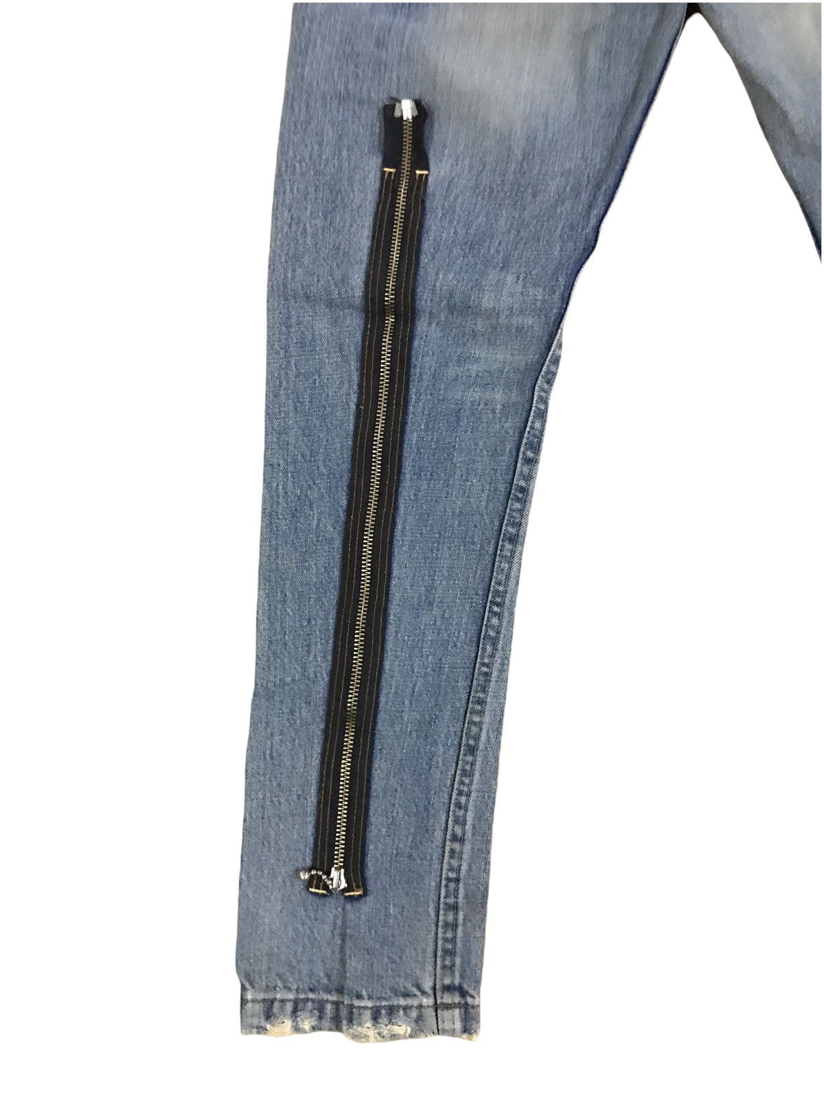 Japanese Brand 💥Mega Rare💥Japan R.N.A Bondage Zipper Undercover Style Size US 28 / EU 44 - 14 Thumbnail