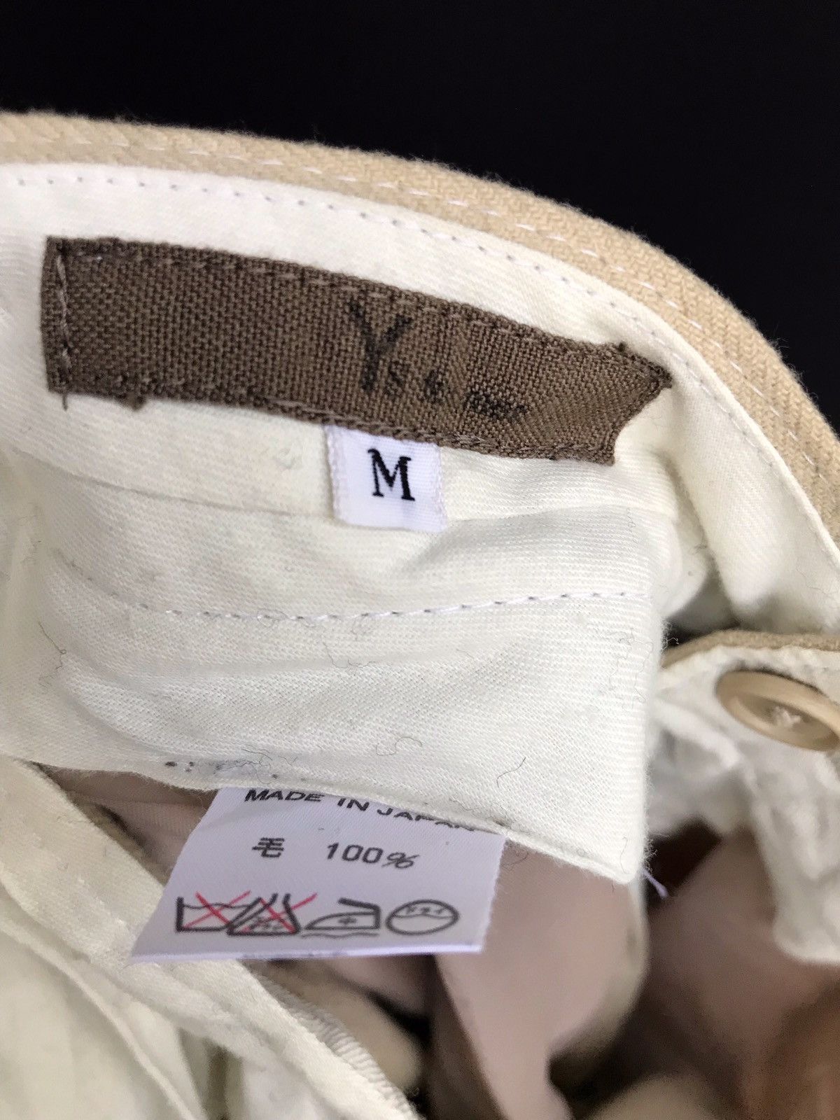 Yohji Yamamoto ❌FINAL DROP❌Vintage Yohji Yamamoto Y’s for men Wool Baggy Size US 27 - 9 Thumbnail