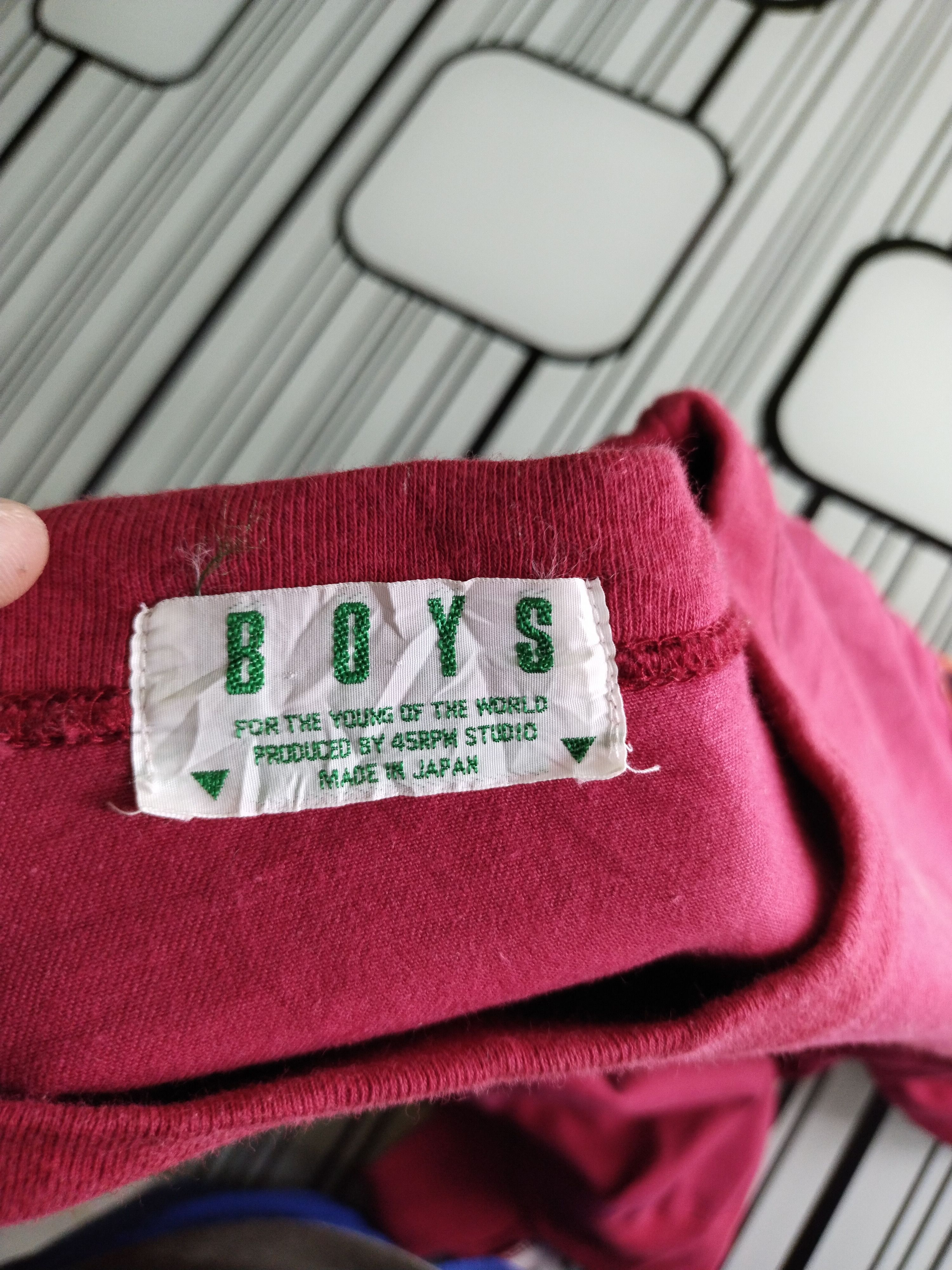 45rpm 🔥Vtg 45boys Embroidery Sweatshirt Size US L / EU 52-54 / 3 - 6 Thumbnail