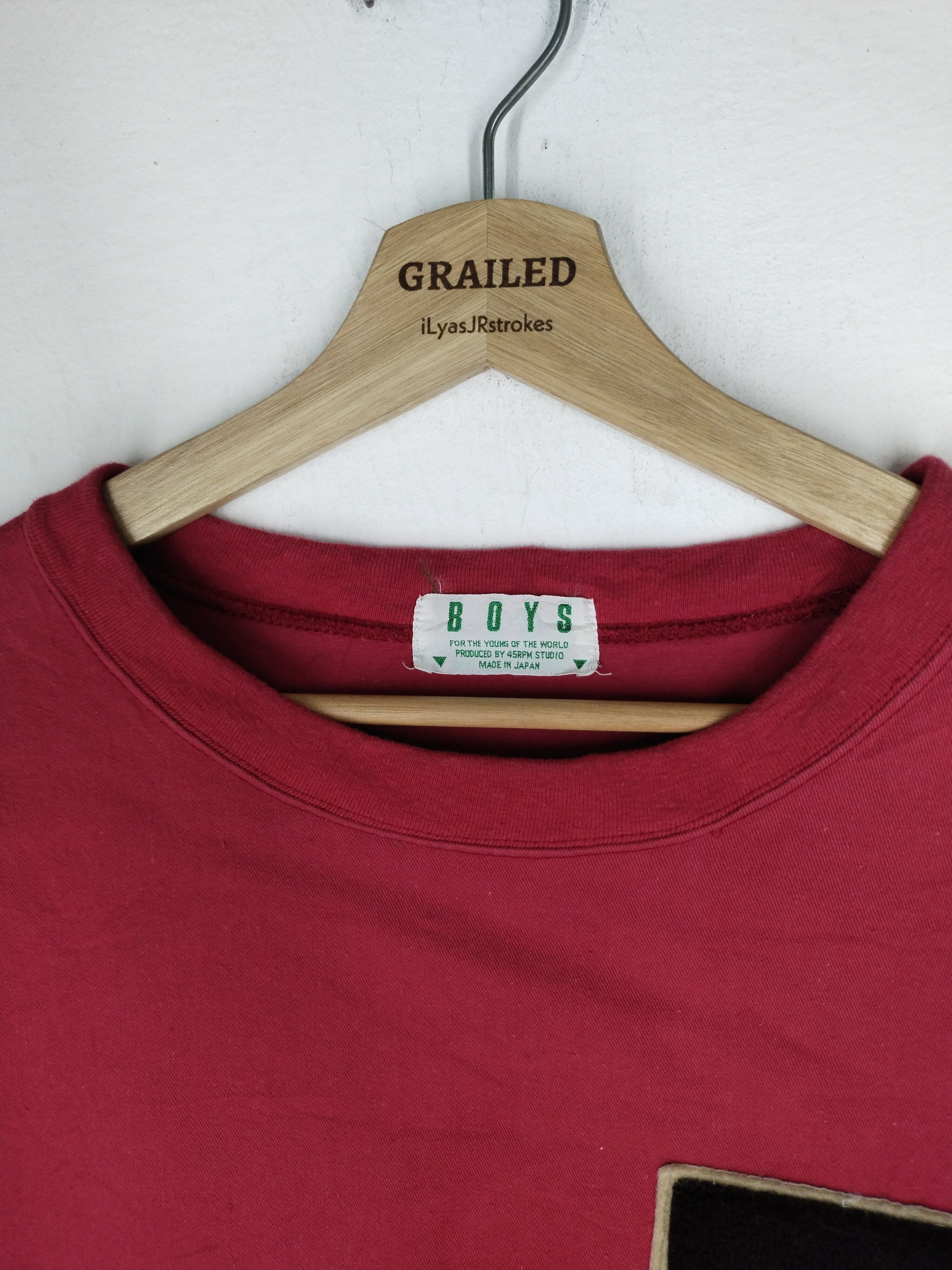 45rpm 🔥Vtg 45boys Embroidery Sweatshirt Size US L / EU 52-54 / 3 - 10 Thumbnail